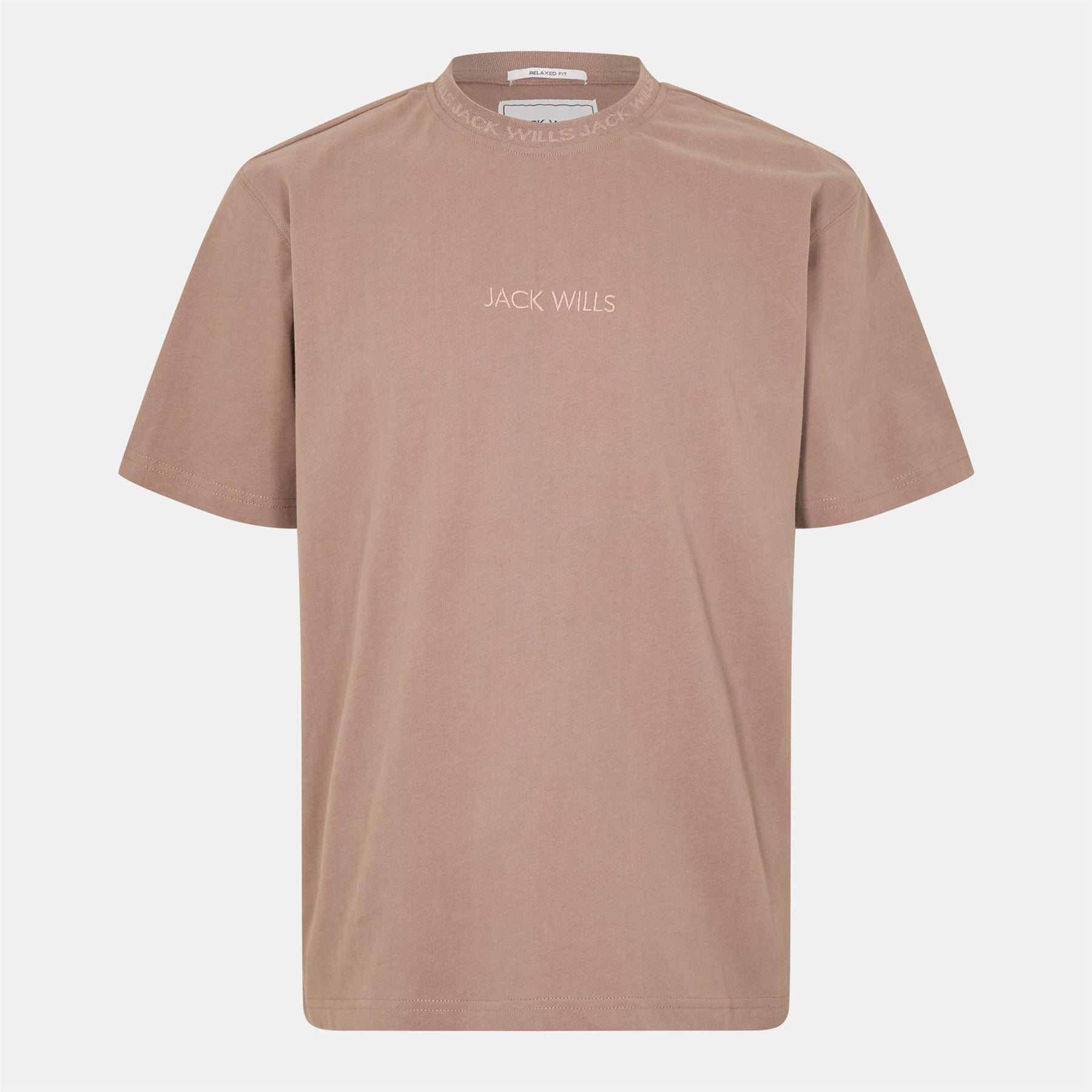 Jack Wills Mens Jacquard T-Shirt