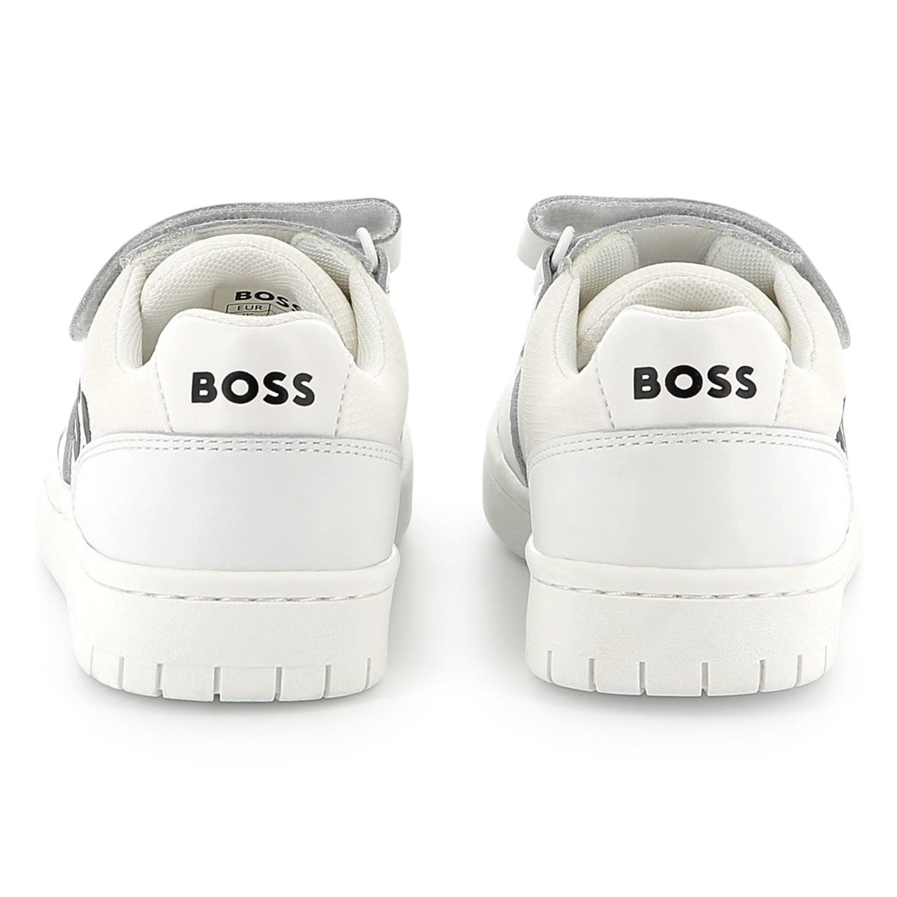 Boss Logo Contrast Low Top Trainers