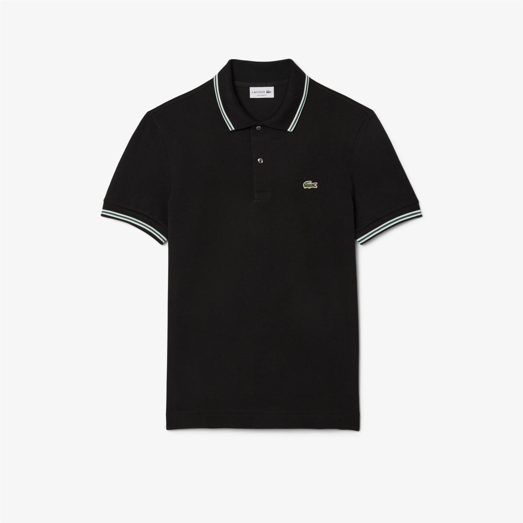 Lacoste Regular Fit Crocodile Print Polo