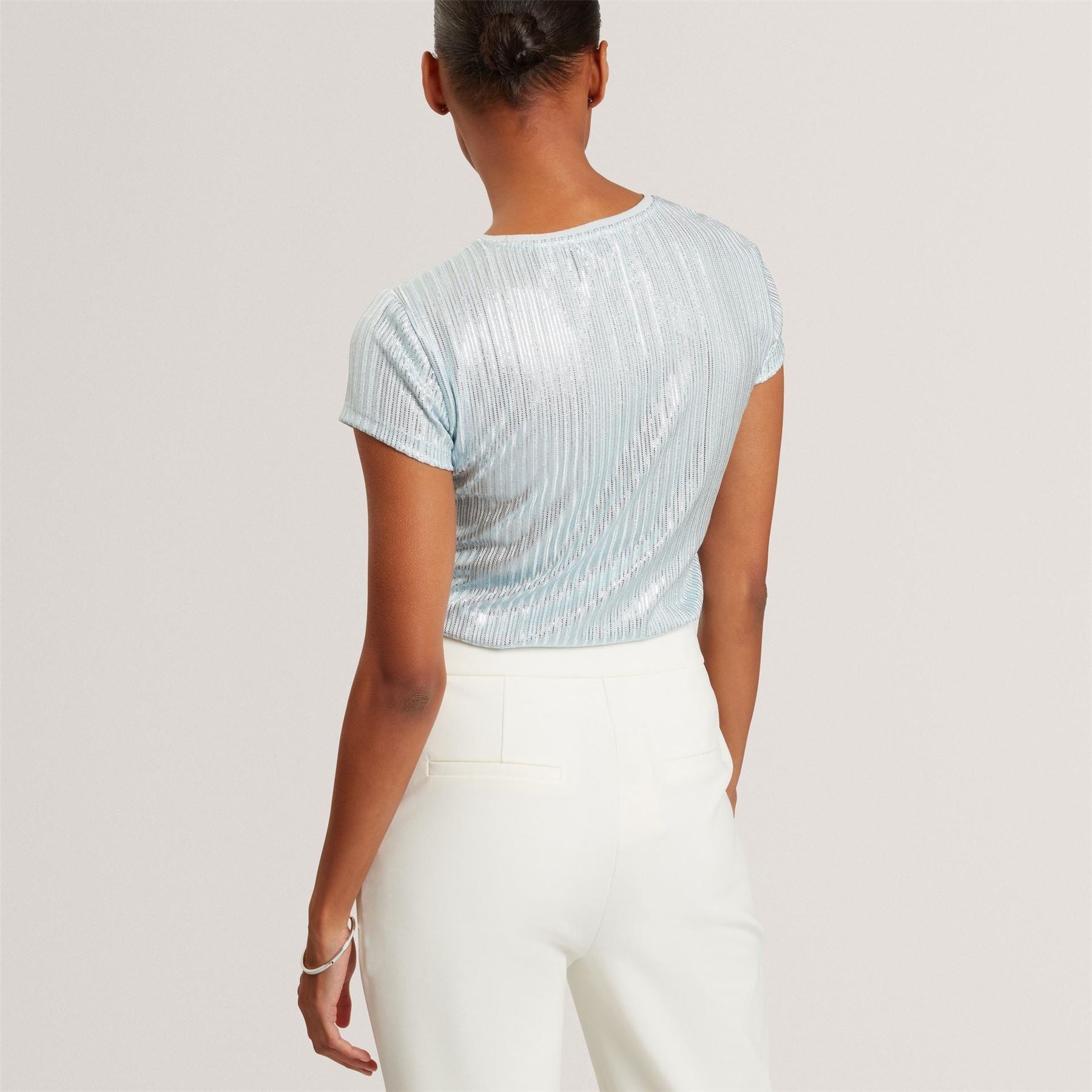 Ted Baker Baker Metallic Ss Tee