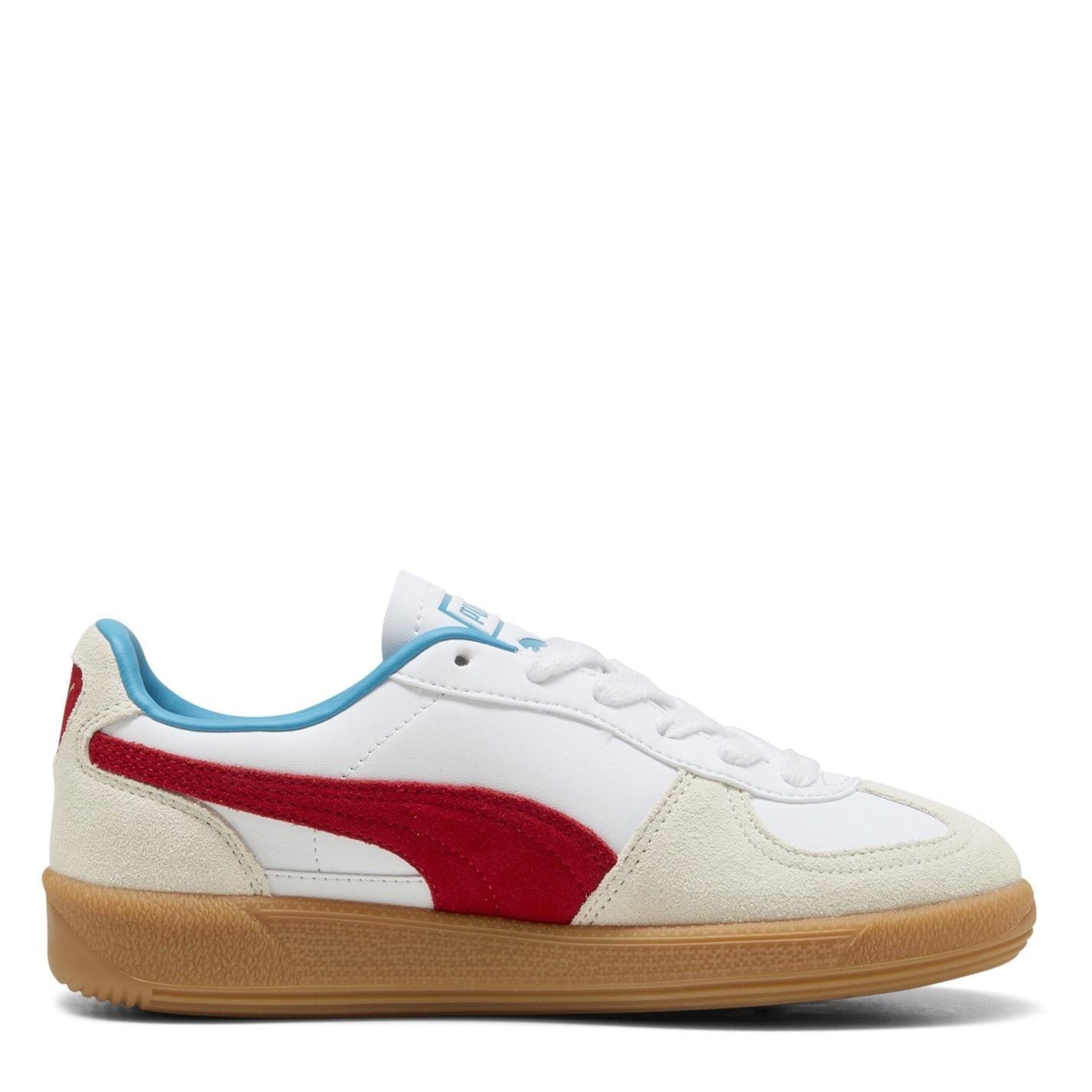 Puma Palermo Leather Jr Low Top Trainers Boys