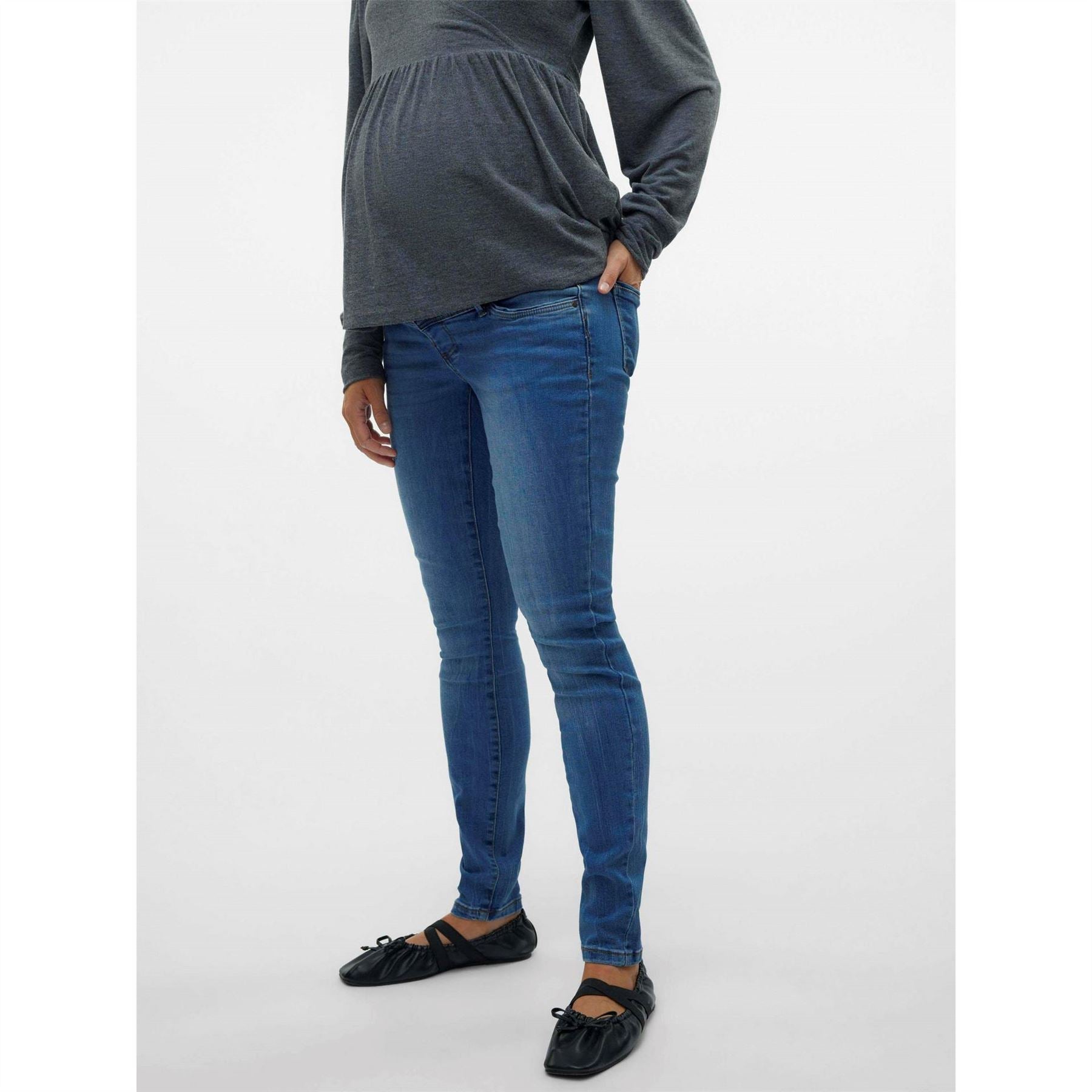 Mamalicious Mila Slim Jeans