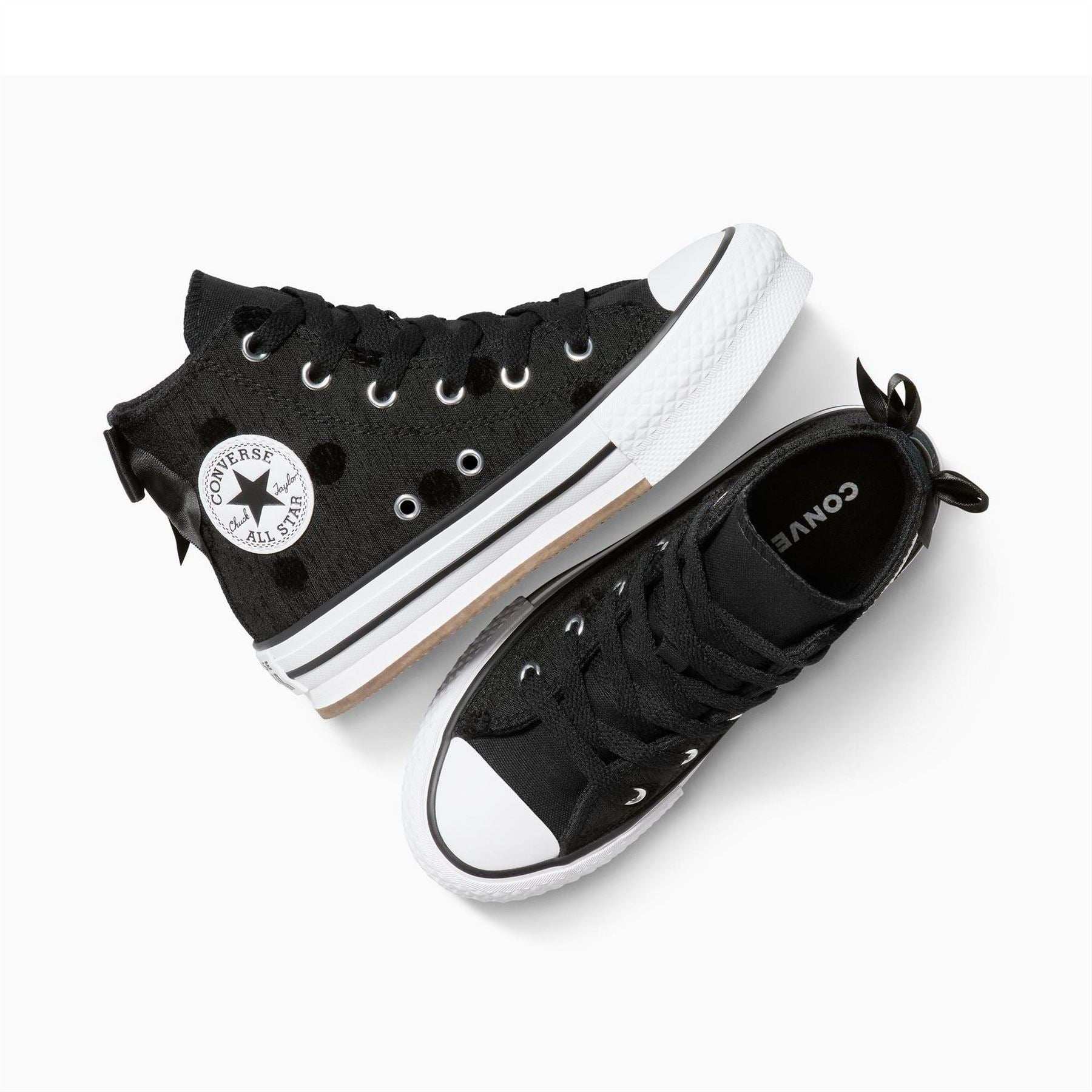 Converse Kids Chuck Taylor All Star Lif Canvasas High Top Trainers