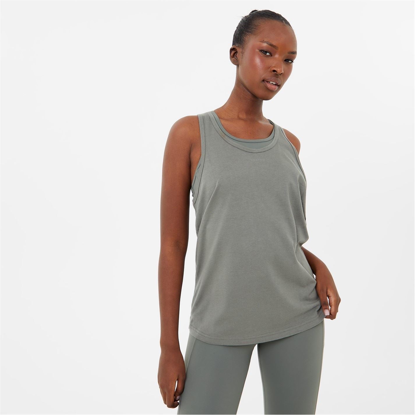 USA Pro Womens Classic Racer Back Sports Tank