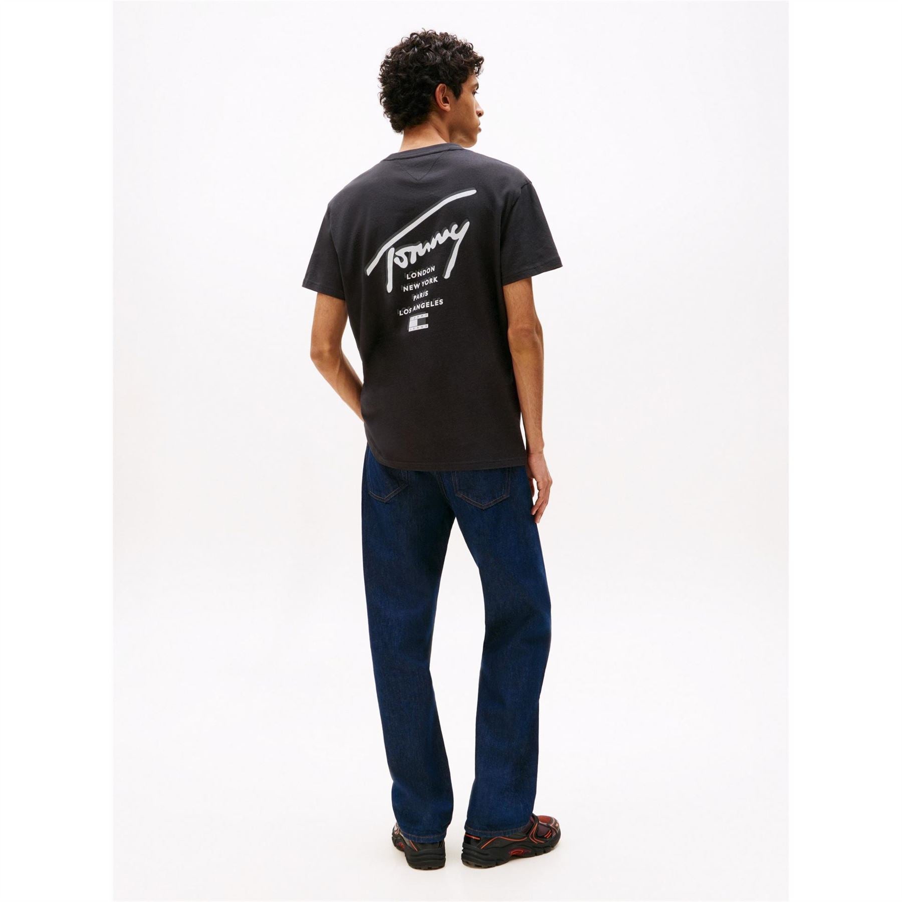 Tommy Jeans Flag Logo T-Shirt
