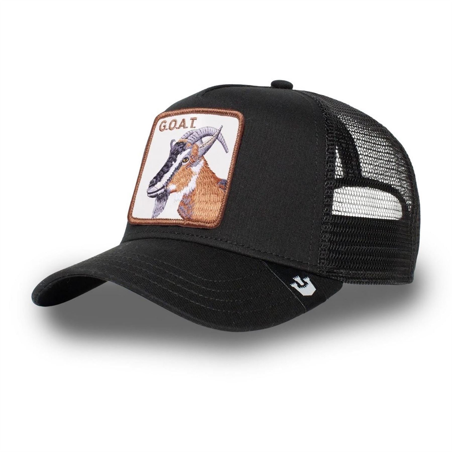 Goorin Bros Adjustable Trucker Cap with Pre-Curved Brim