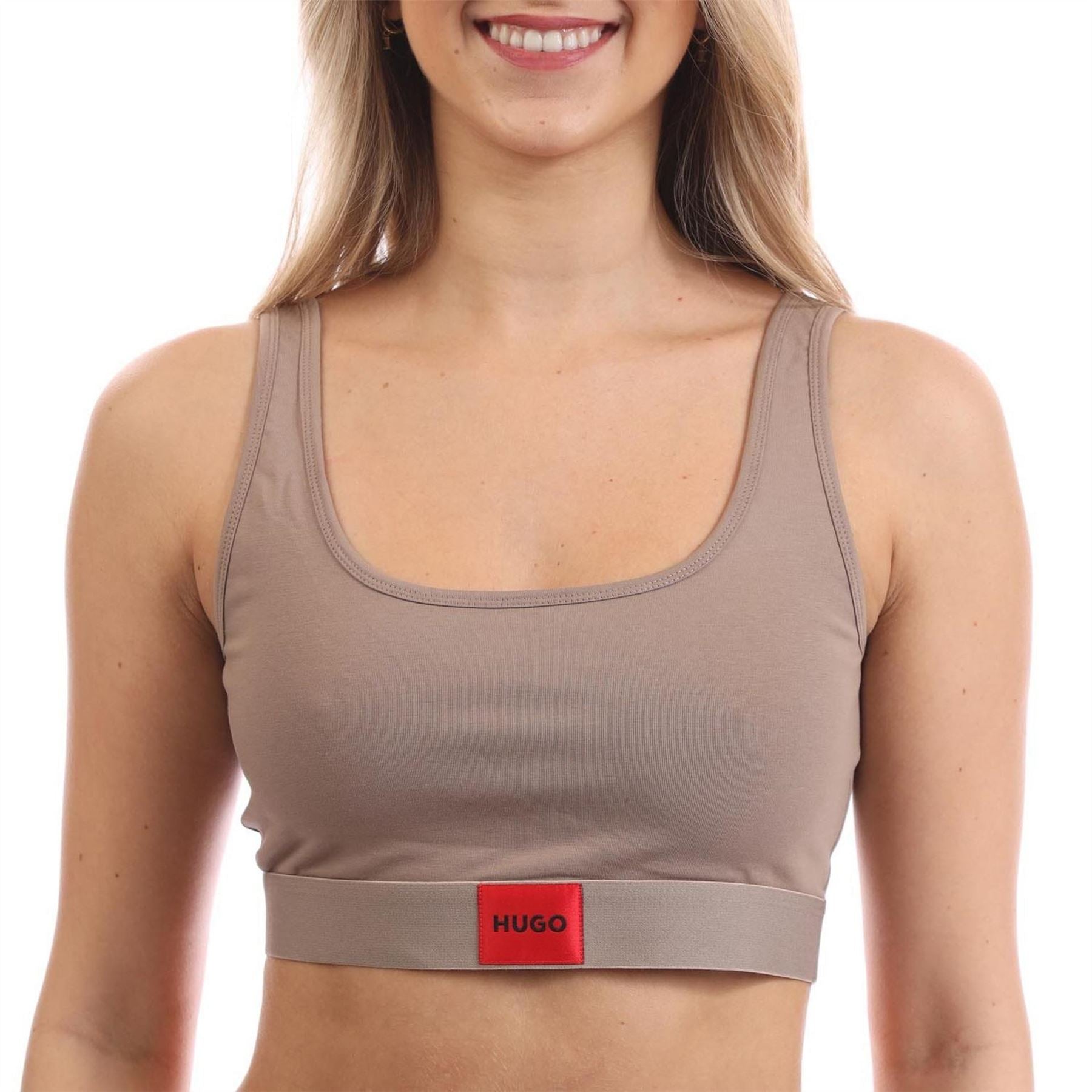 Hugo Logo Label Bralette