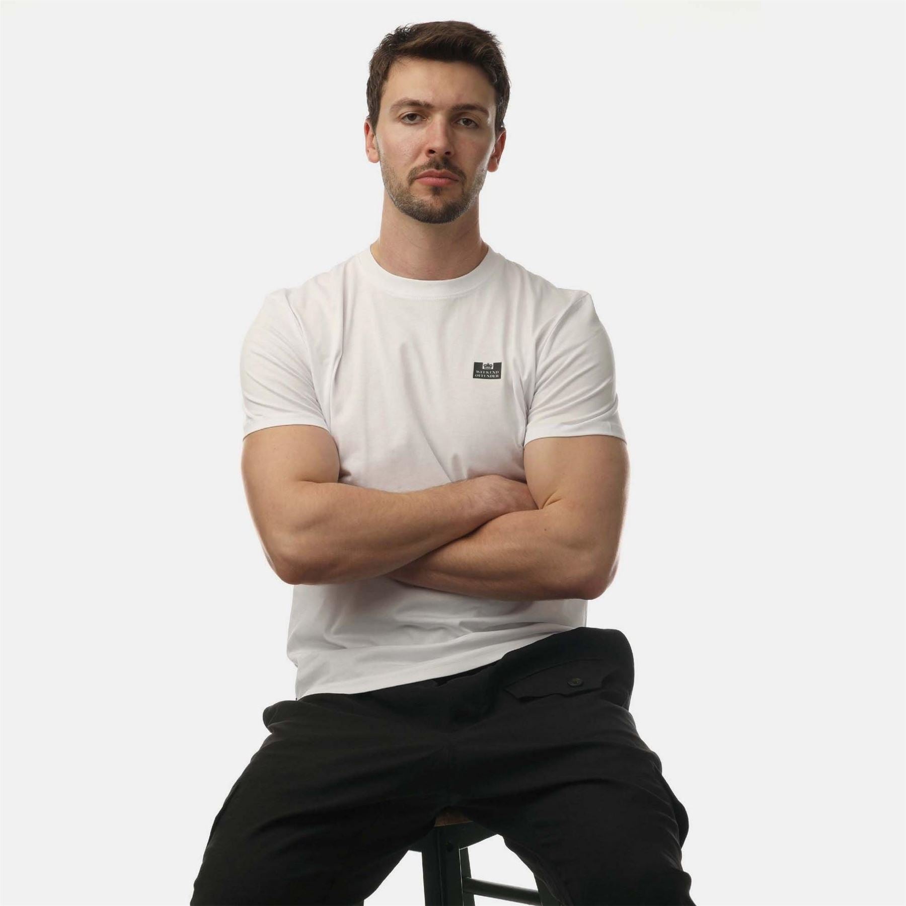 Weekend Offender Bridgetown Jersey Crew Neck Short Sleeve T-Shirt