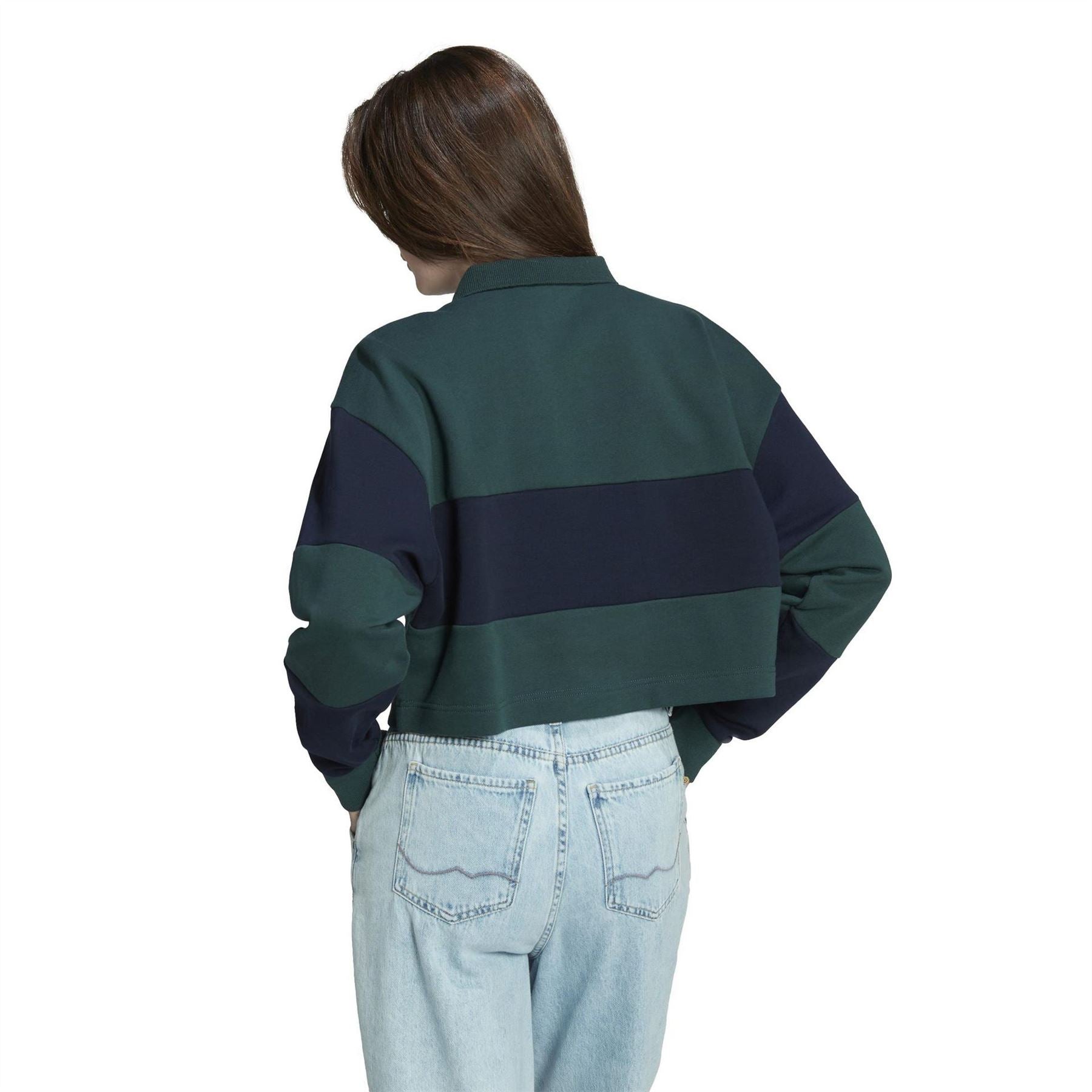 adidas Originals Womens Crop Crew Sweatshirt