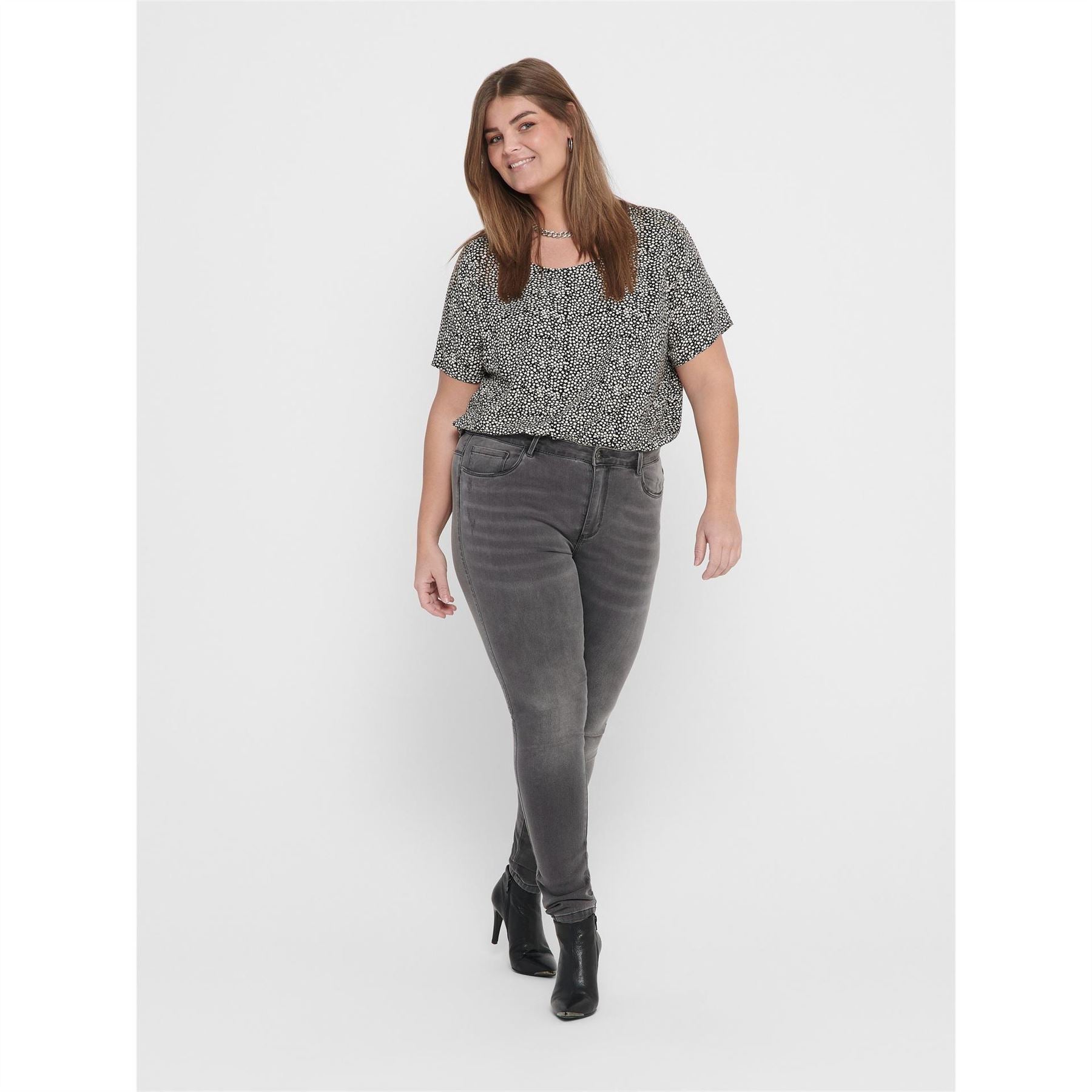 Only Five Pocket Design Skinny Jeans