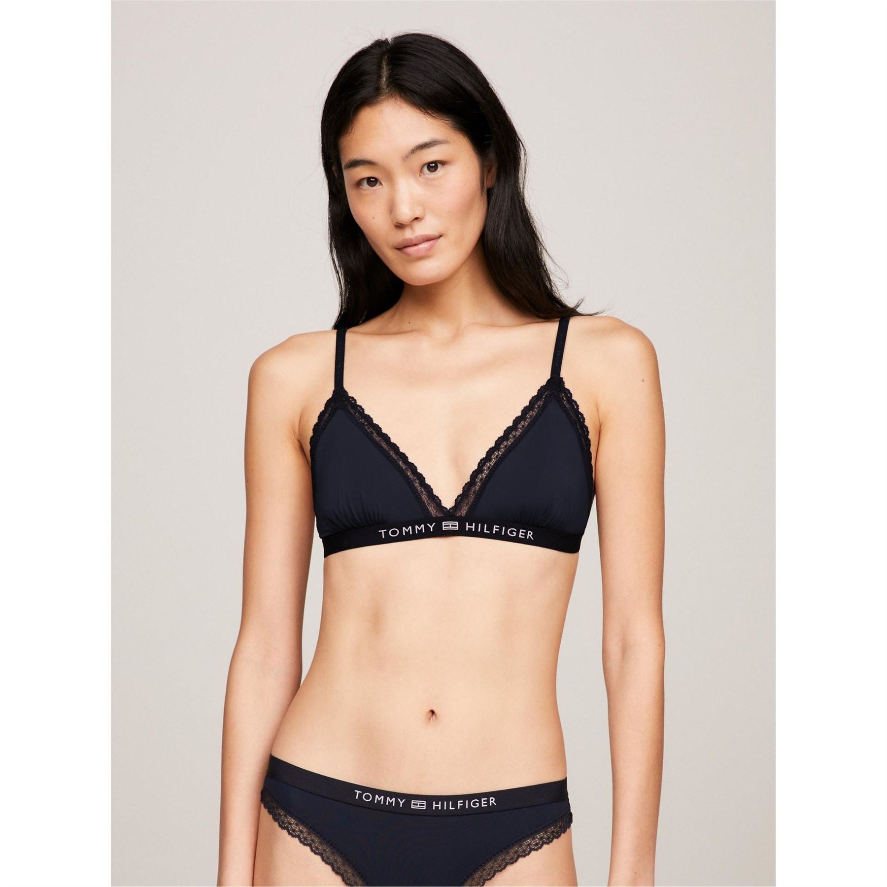 Tommy Hilfiger Unlined Non Wired Triangle Bralette