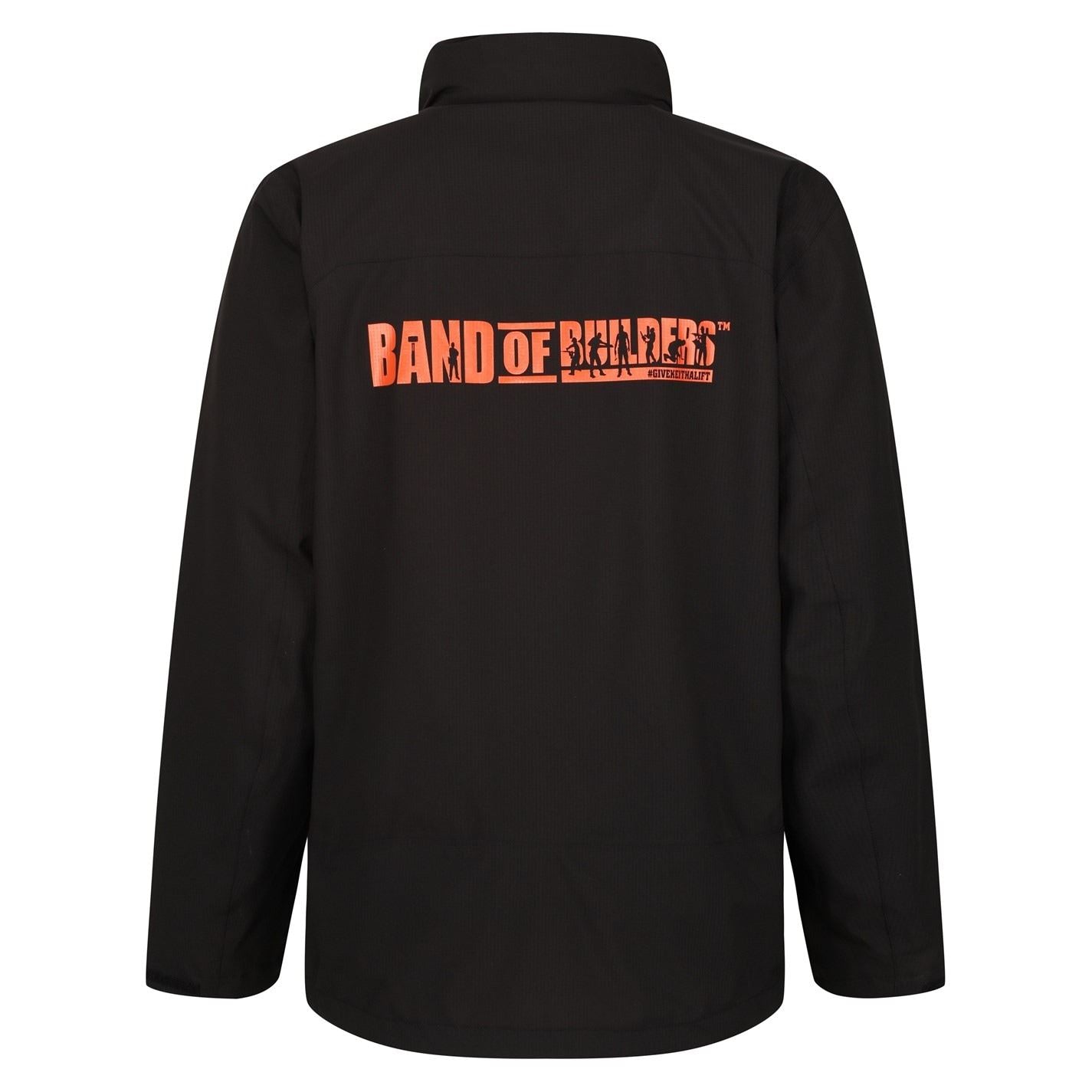Regatta Solid Patterned Softshell Jacket with Lettering