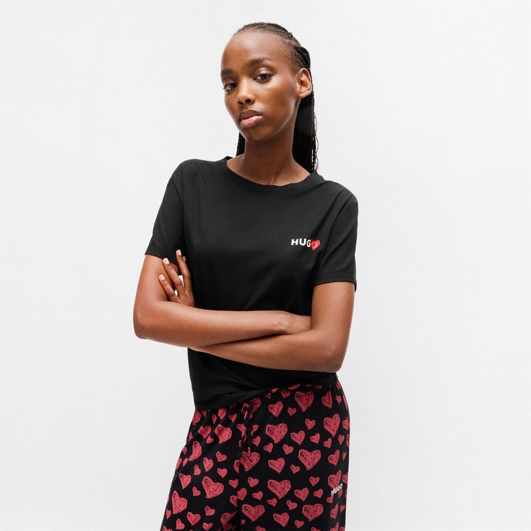 Hugo Nikka Pyjama Short Sleeve Top