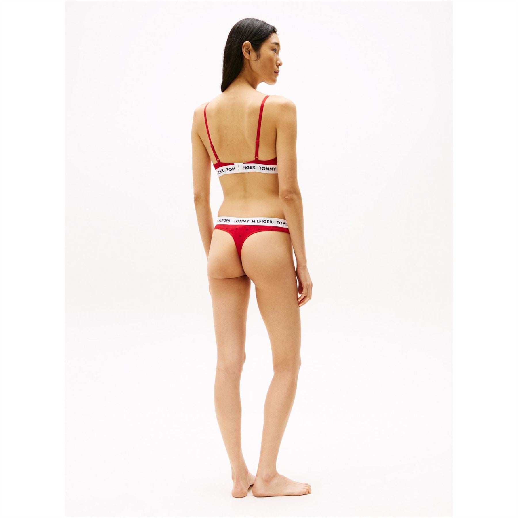 Tommy Hilfiger Print Non Wired Padded Triangle Bra