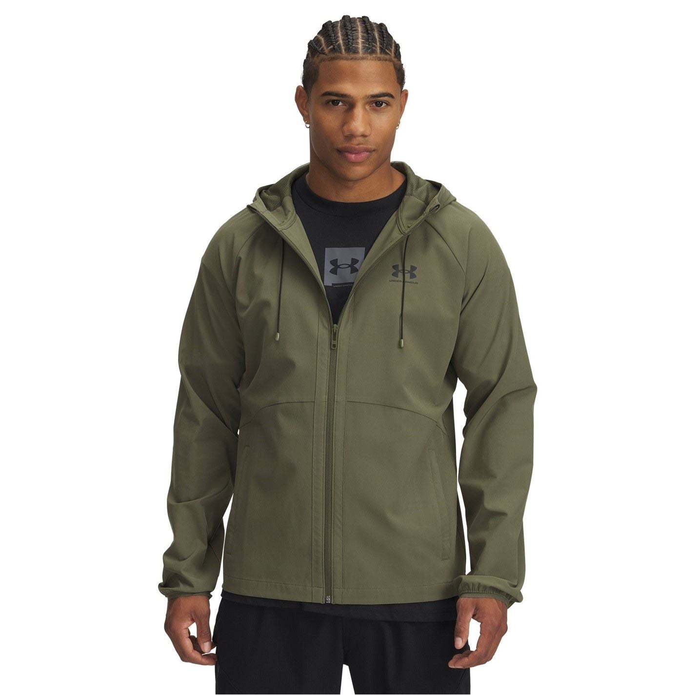 Under Armour Hooded Relaxed Fit Windbreaker Jacket