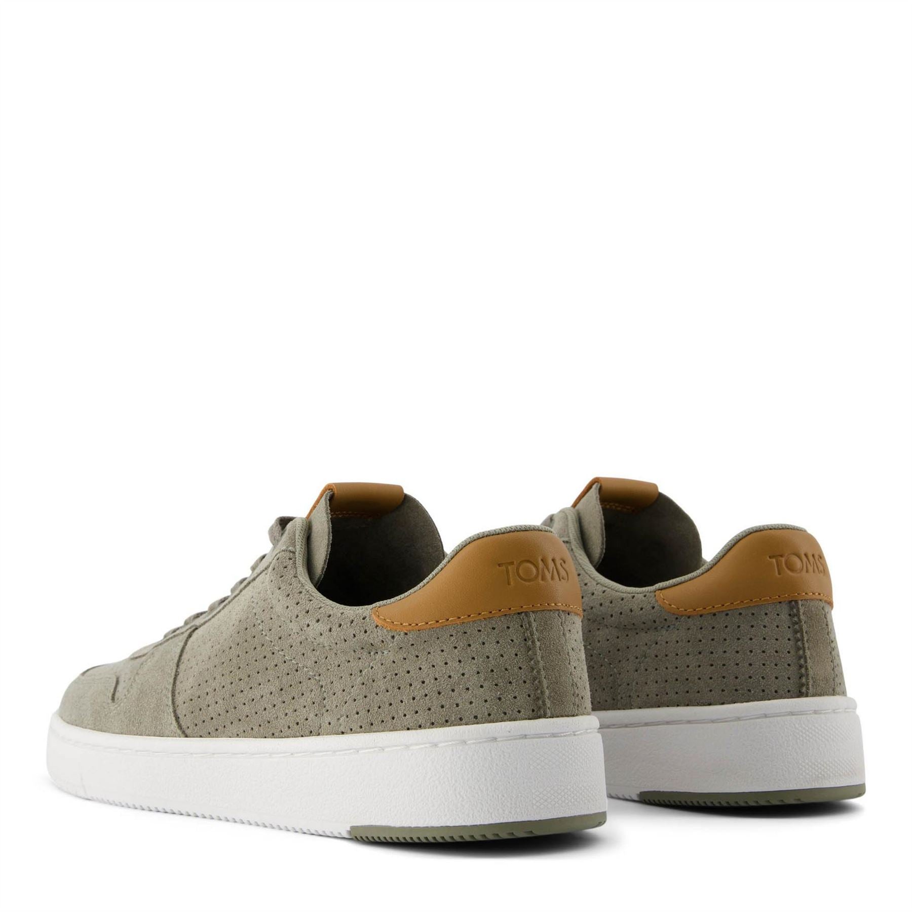 Toms TRVL Lite Court Textured Lace Up Smart Shoes