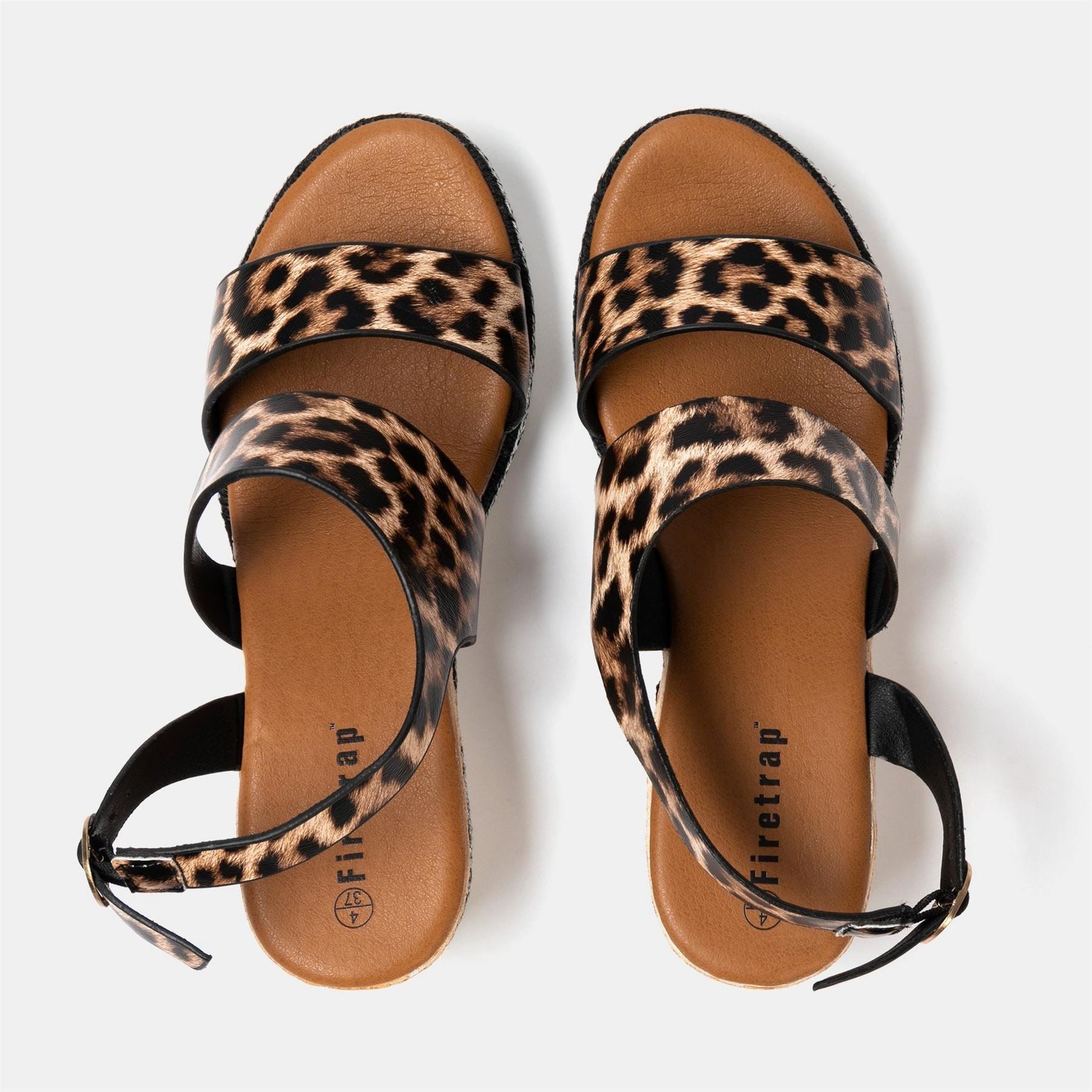 Firetrap Ella Ladies Back Strap Wedge Sandals