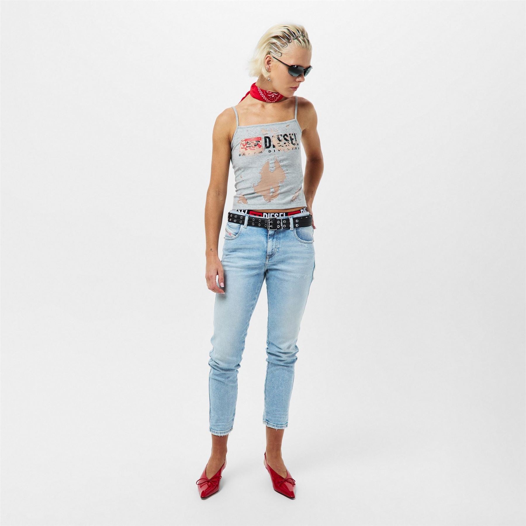 Diesel 2015 Skinny Fit Five Pocket Jeans