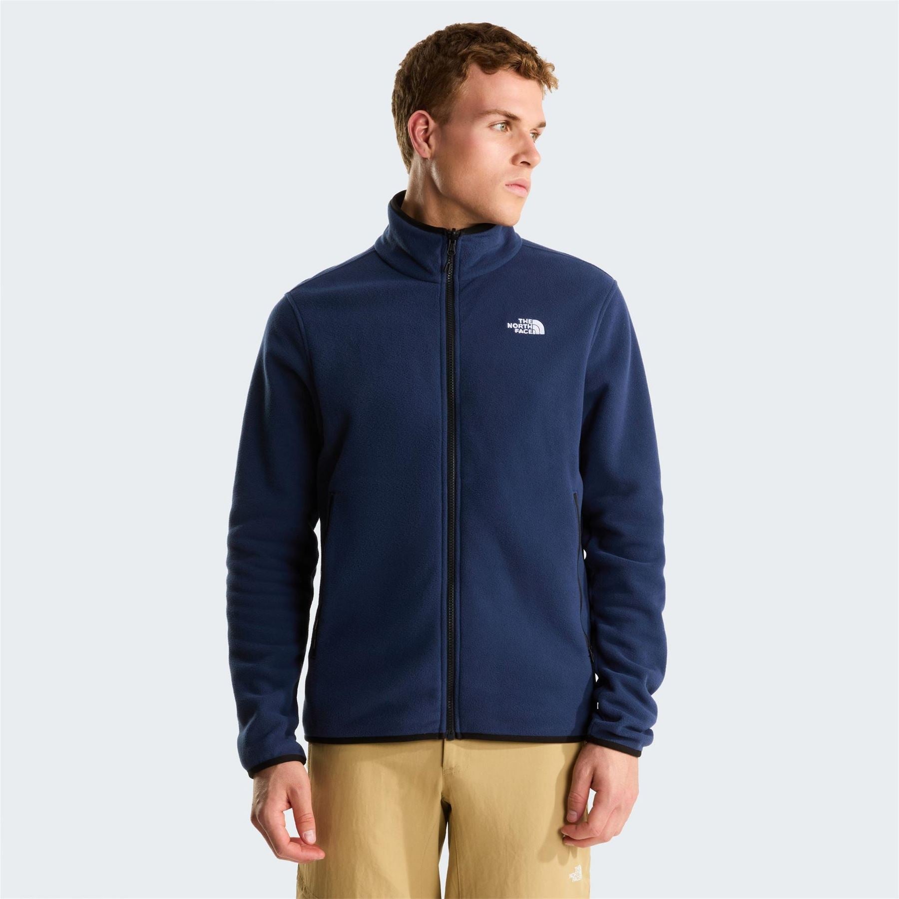 The North Face Mens 100 Glacier Full Zip Fleece