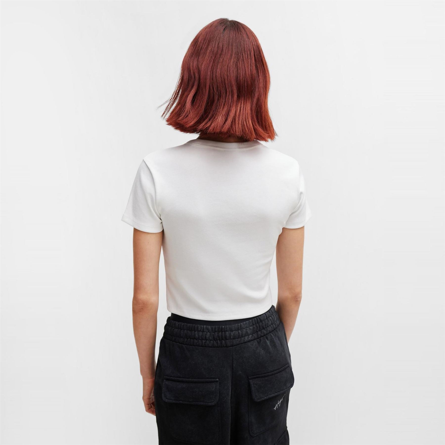 Hugo Delanor Cropped T-Shirt