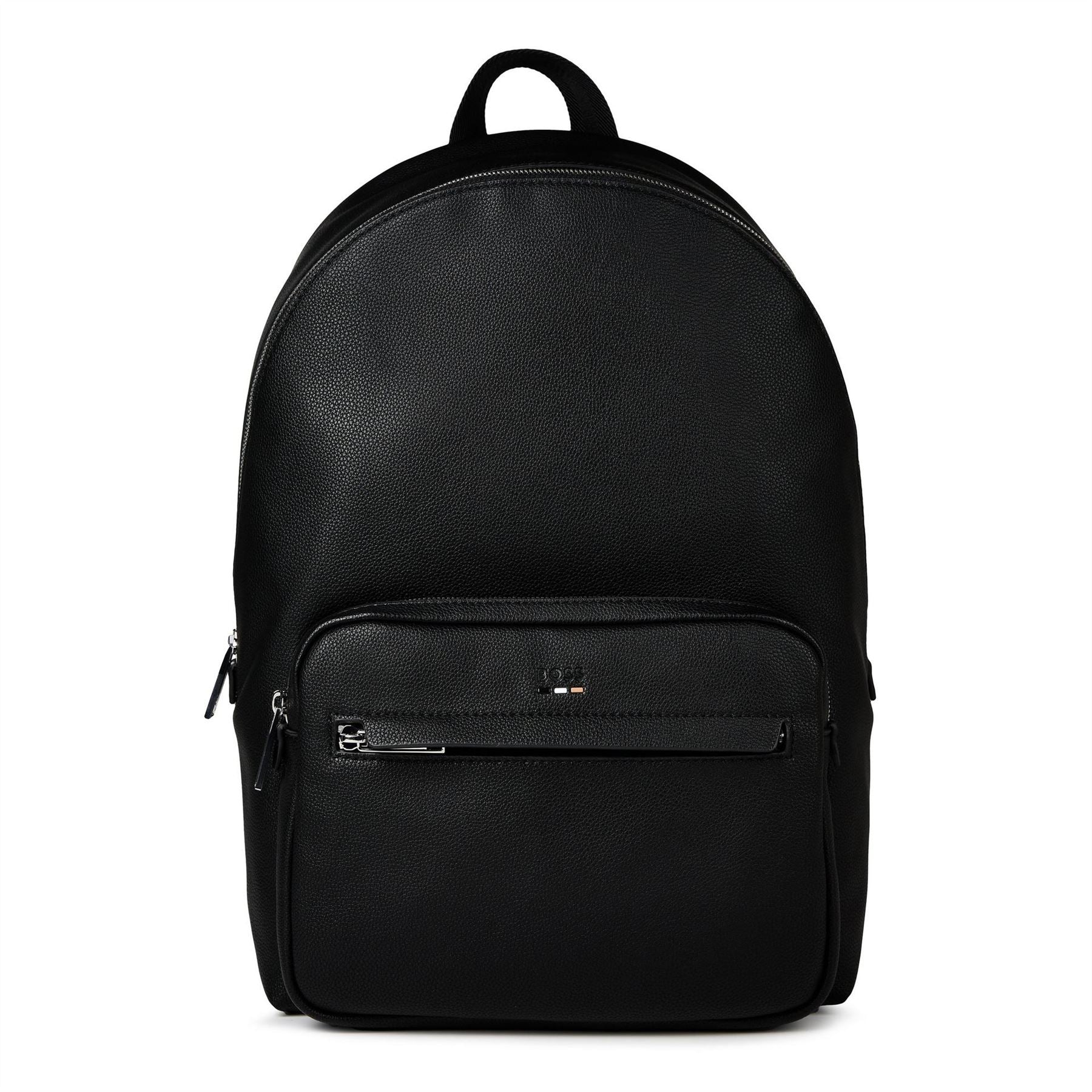 Boss Ray Durable Textured Leather Backpack