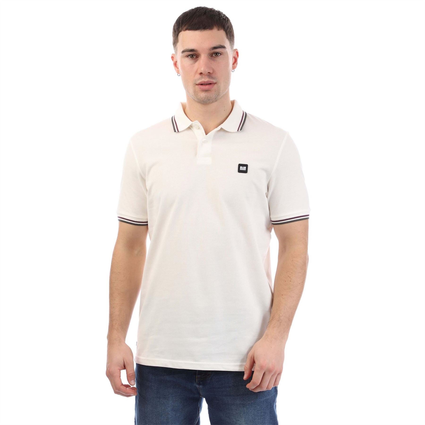 Weekend Offender Vancouver Tipped Polo Shirt