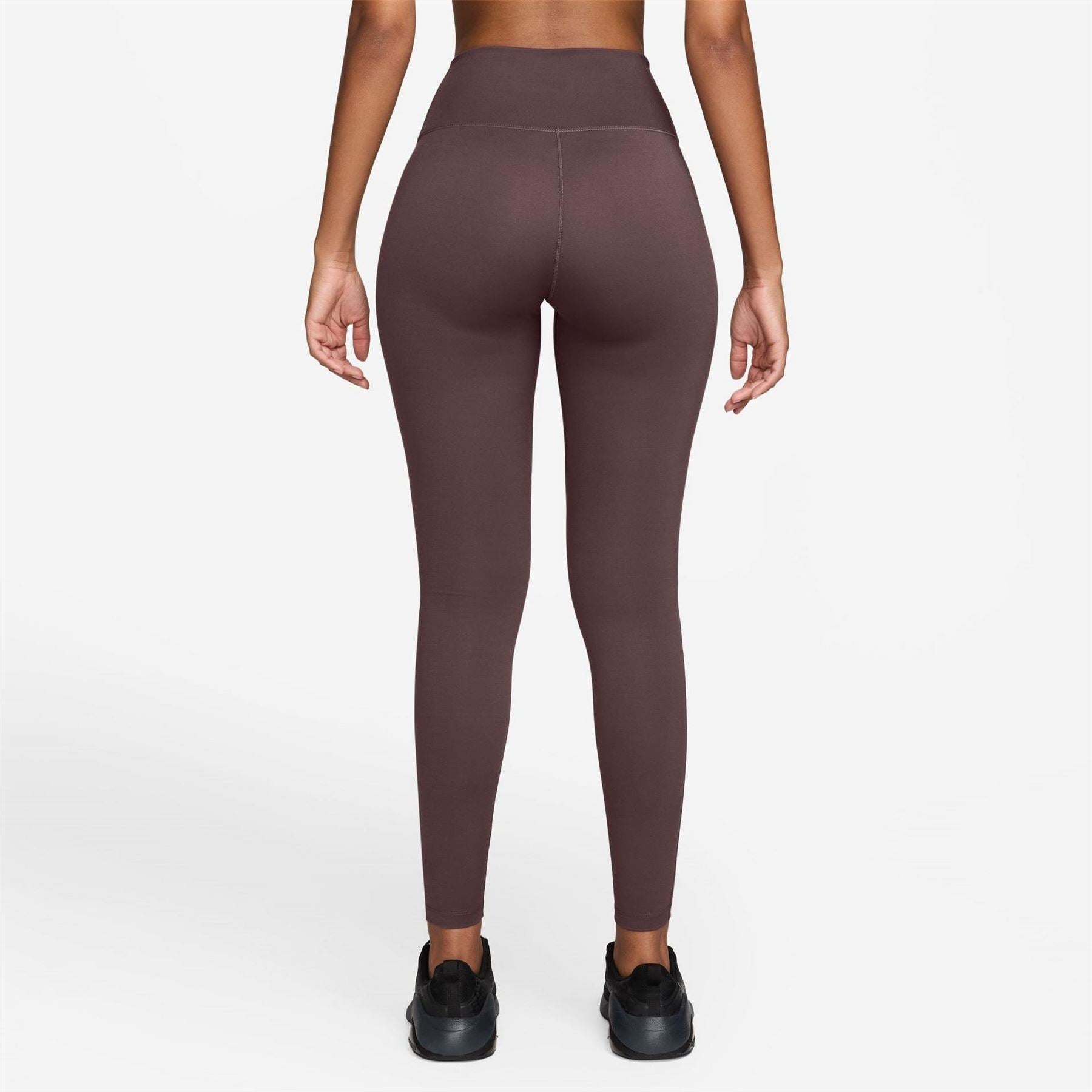 Nike Womens One Seamless Front High Waisted Leggings