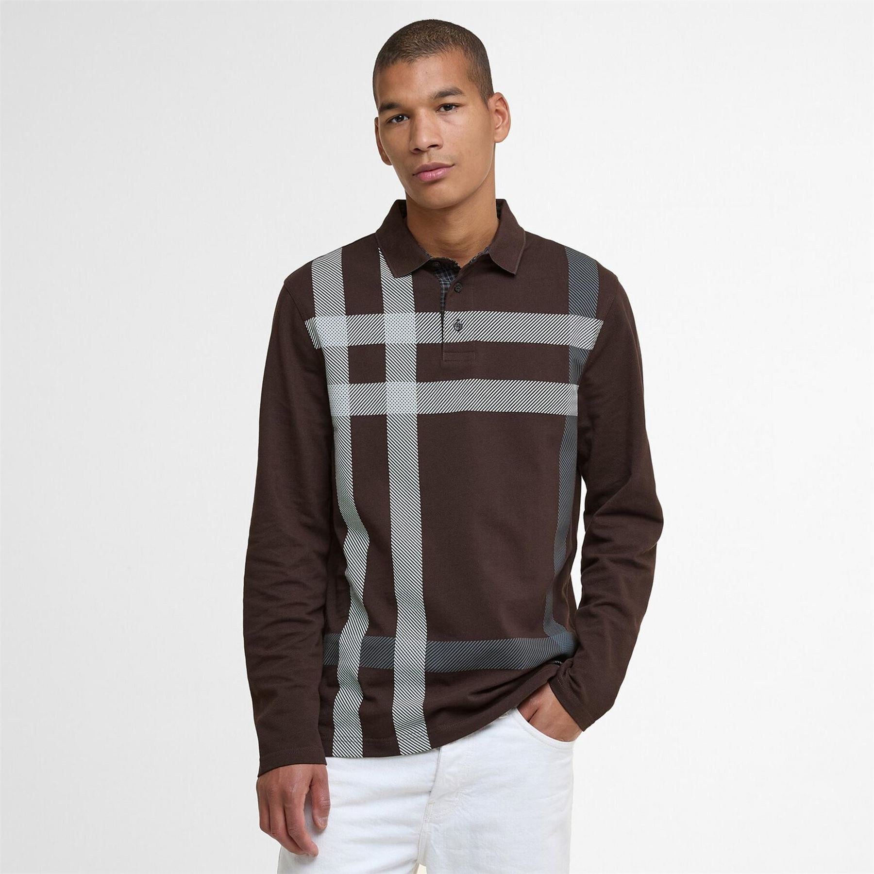 Barbour B.li Blaine Long Sleeve Polo Shirt