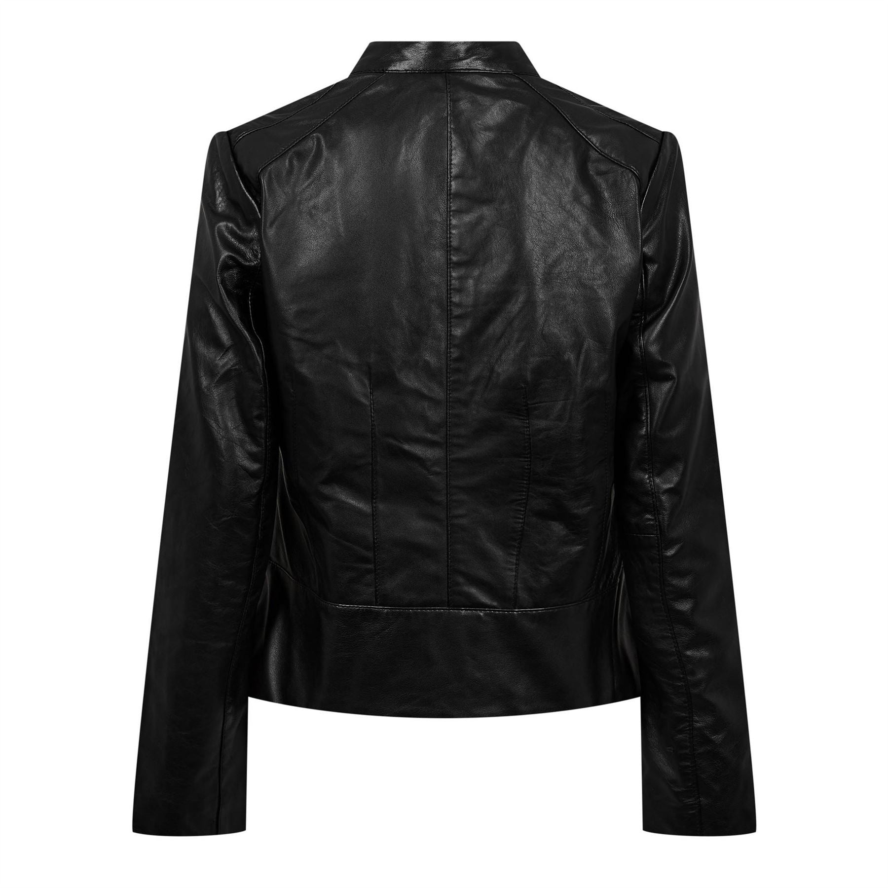 Biba Neru Collar Leather Jacket