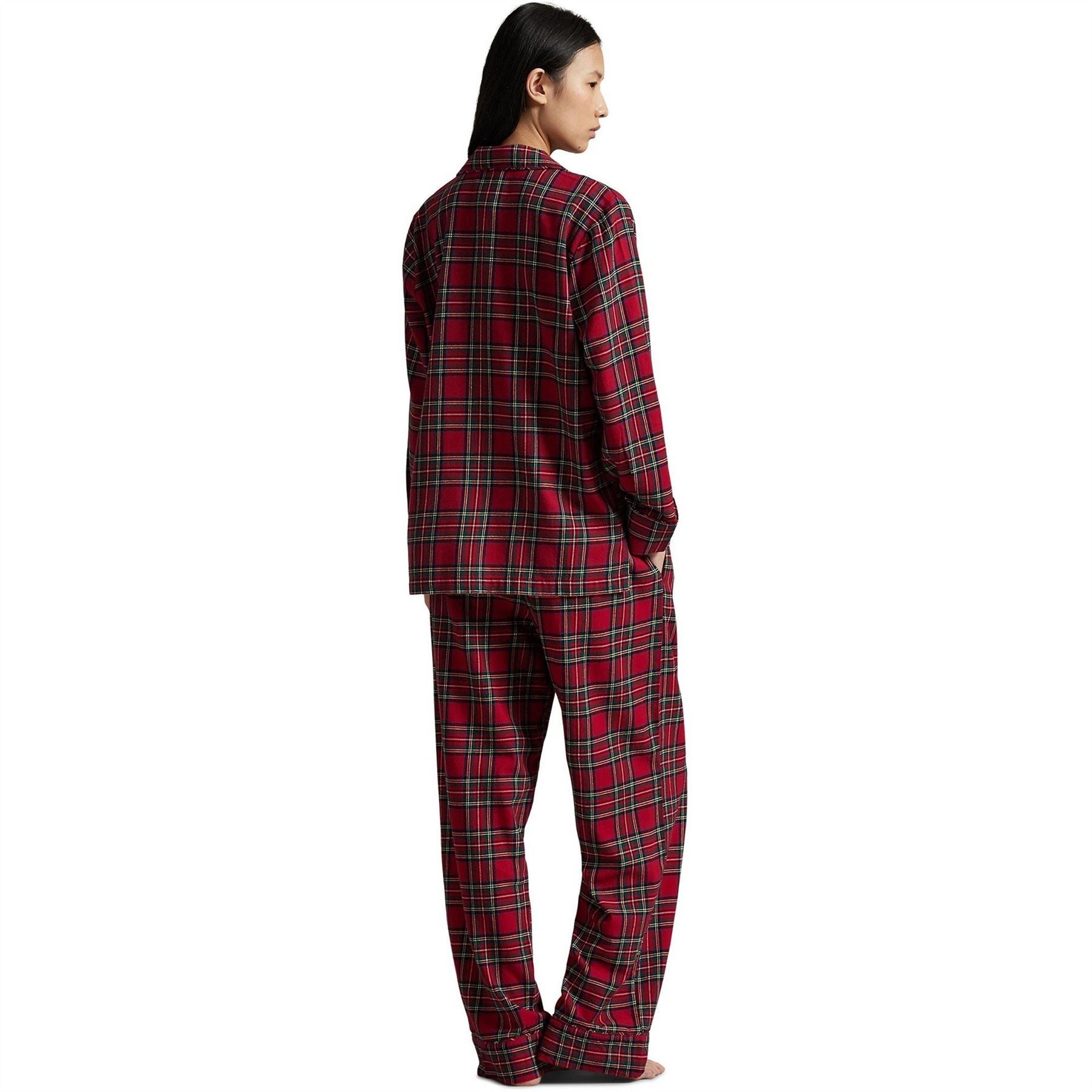 Polo Ralph Lauren Madison Collared Neck Long Sleeve Pyjama Set