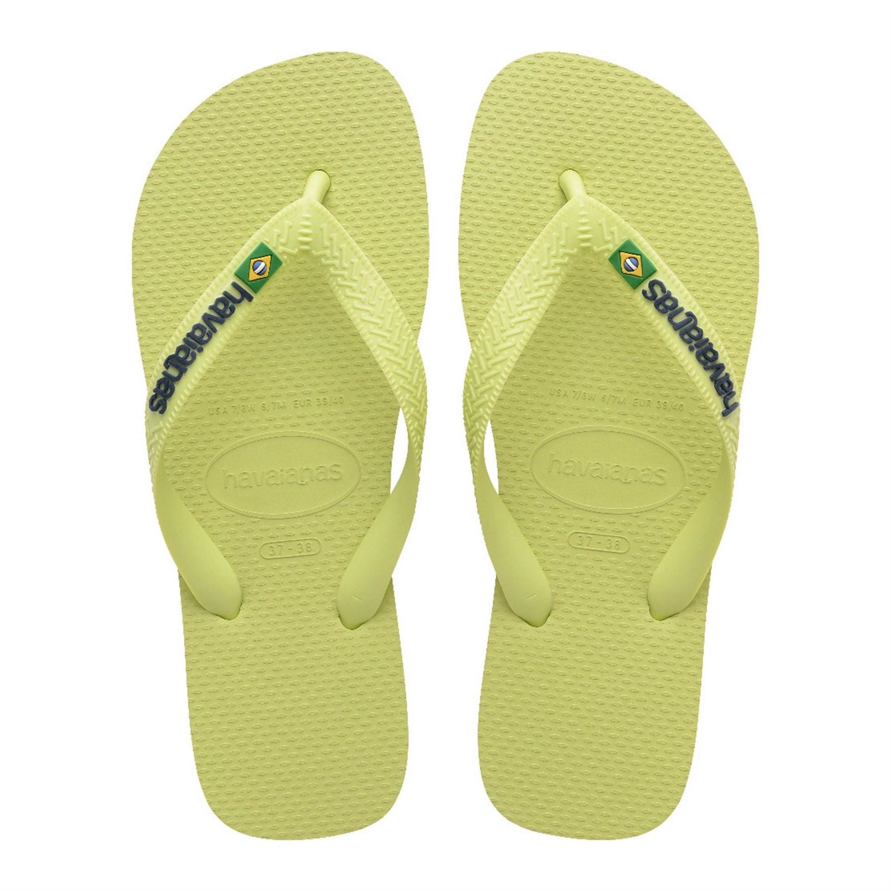 Havaianas Brasil Logo Flip Flops
