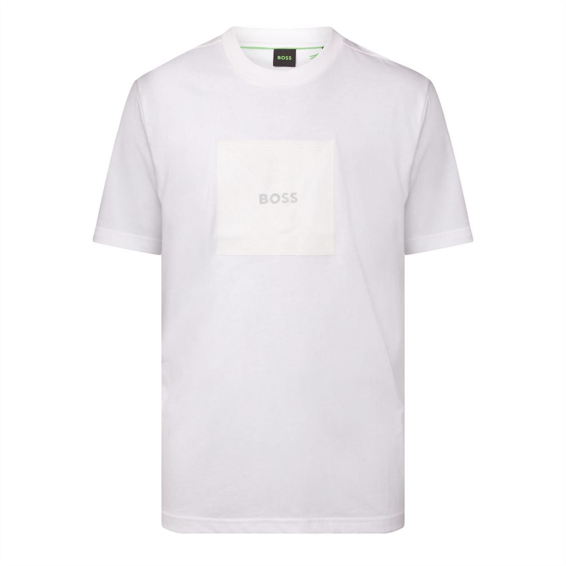Boss Jersey T-Shirt With Fineline Artwork