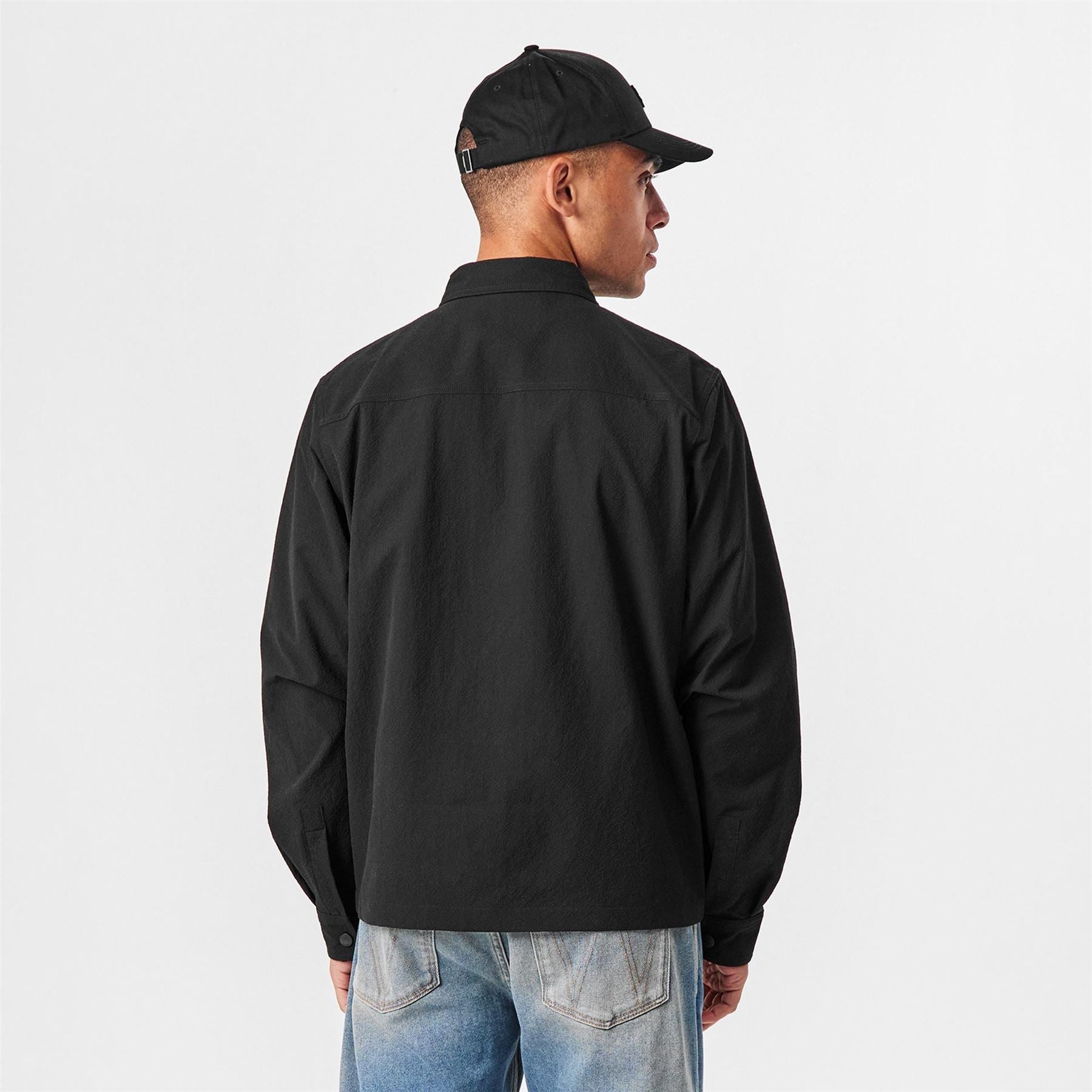 Hugo Full Zip Double Flap Pocket Overshirt