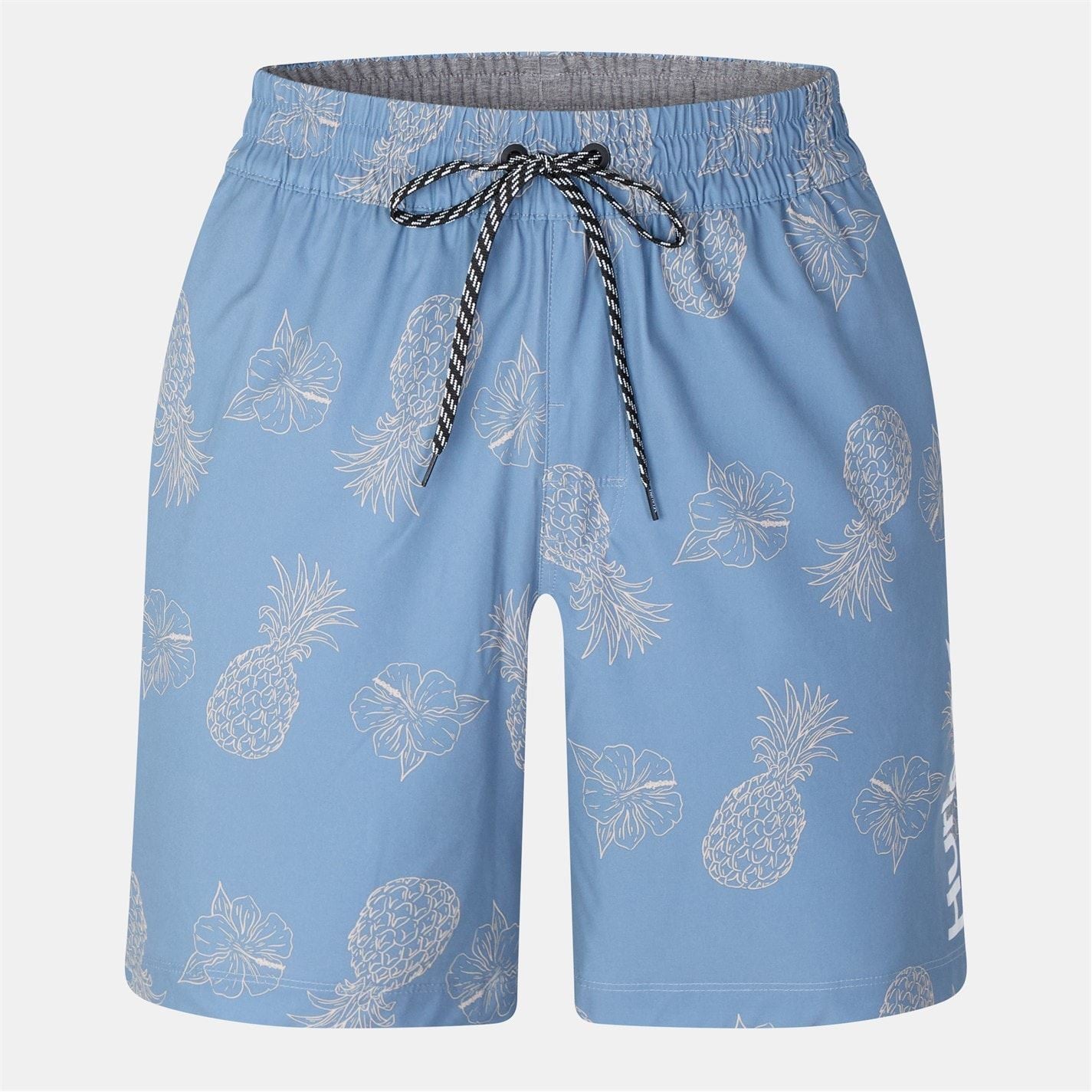 Hurley Regular Fit Horizontal Stripe Swim Shorts