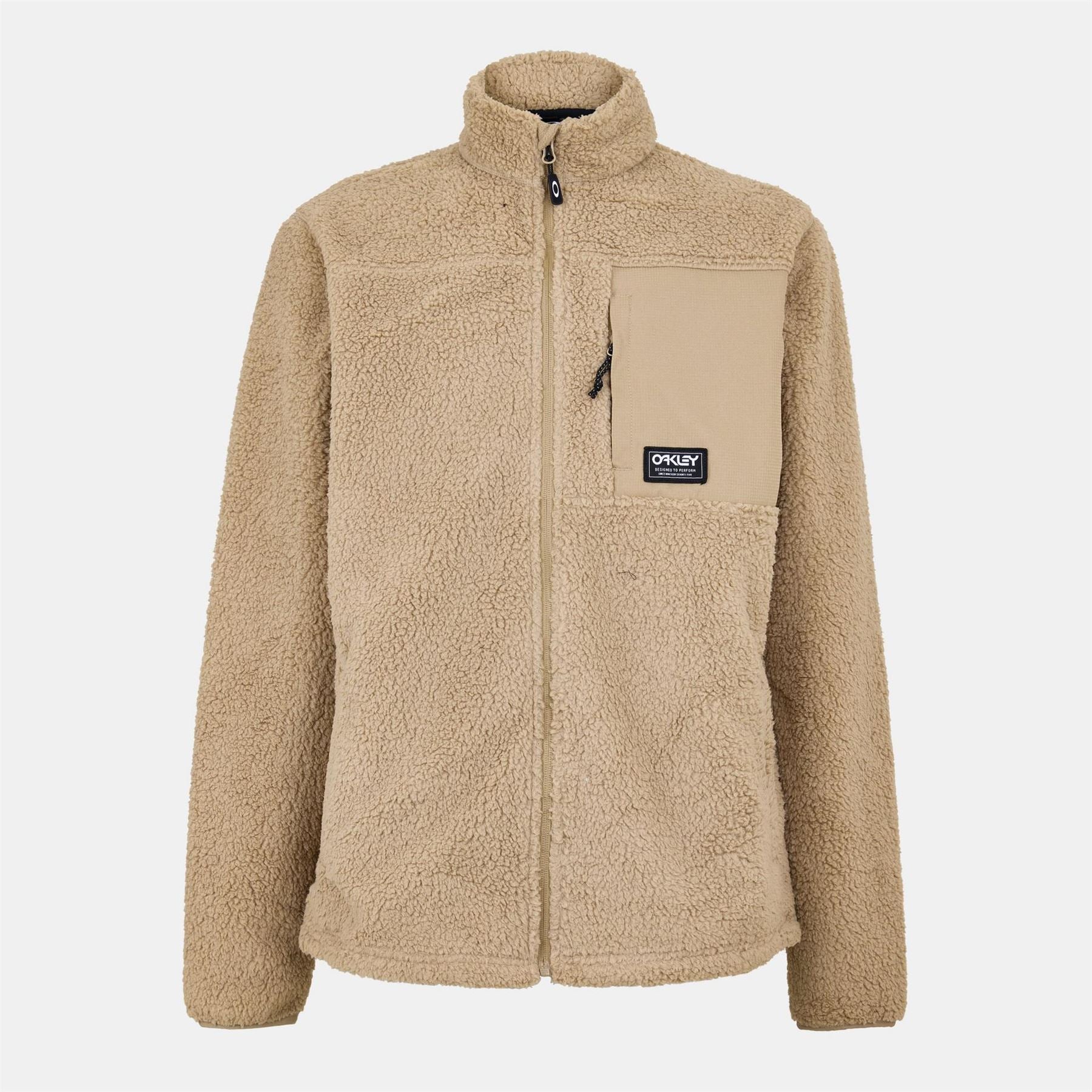 Oakley Mountain Fire Aztec Block Full Zipper Sherpa Jacket