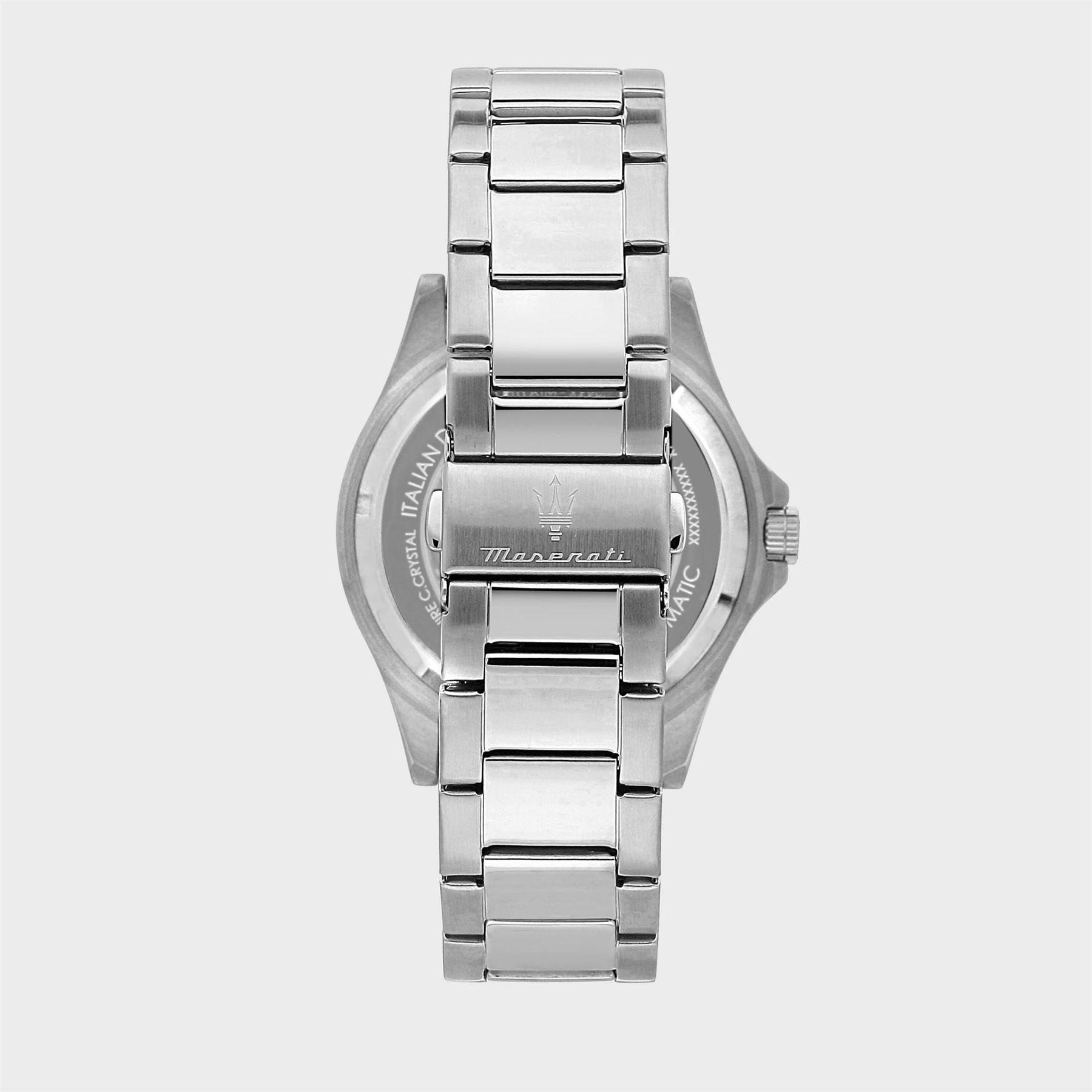 Maserati Sfida Skeleton Steel Bracelet Analogue Watch