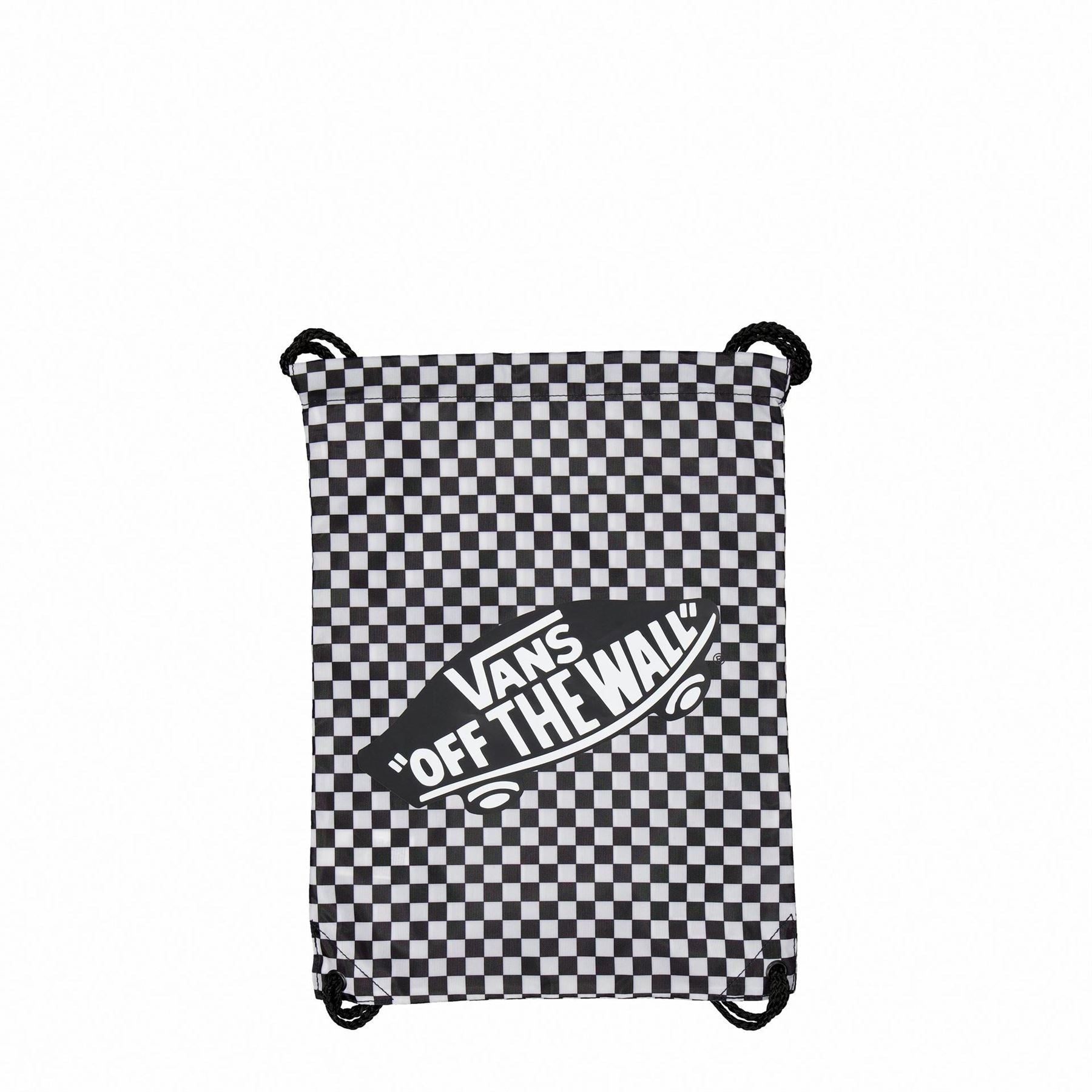 Vans Checkerboard Gym Sack Backpack with Logo