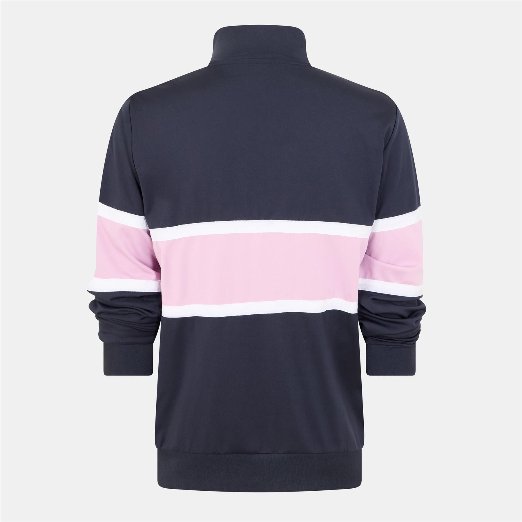 Lyle and Scott Color Block Zip Neck Regular Fit Sweatshirt