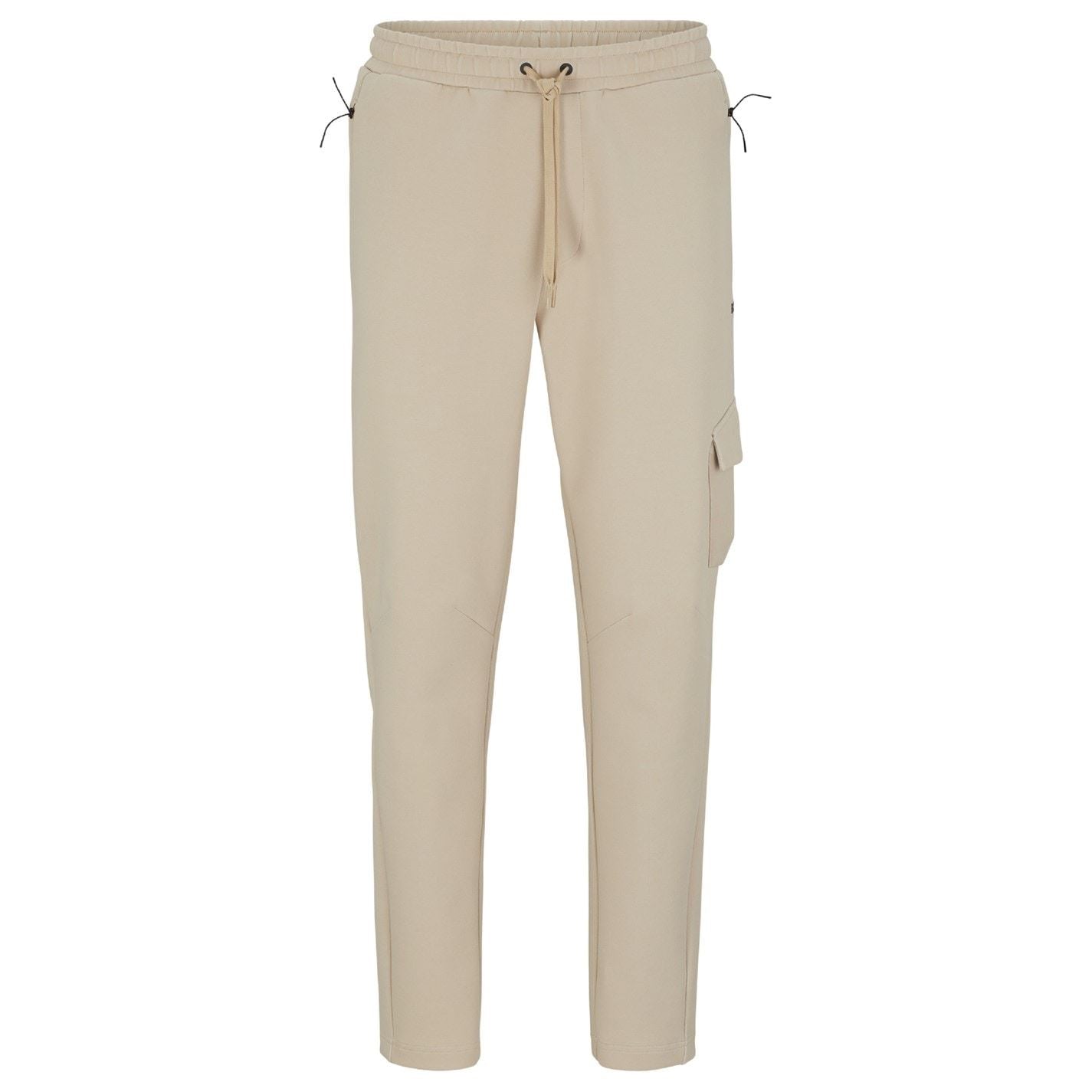 Boss Hariq Closed Hem Fleece Jogging Bottoms