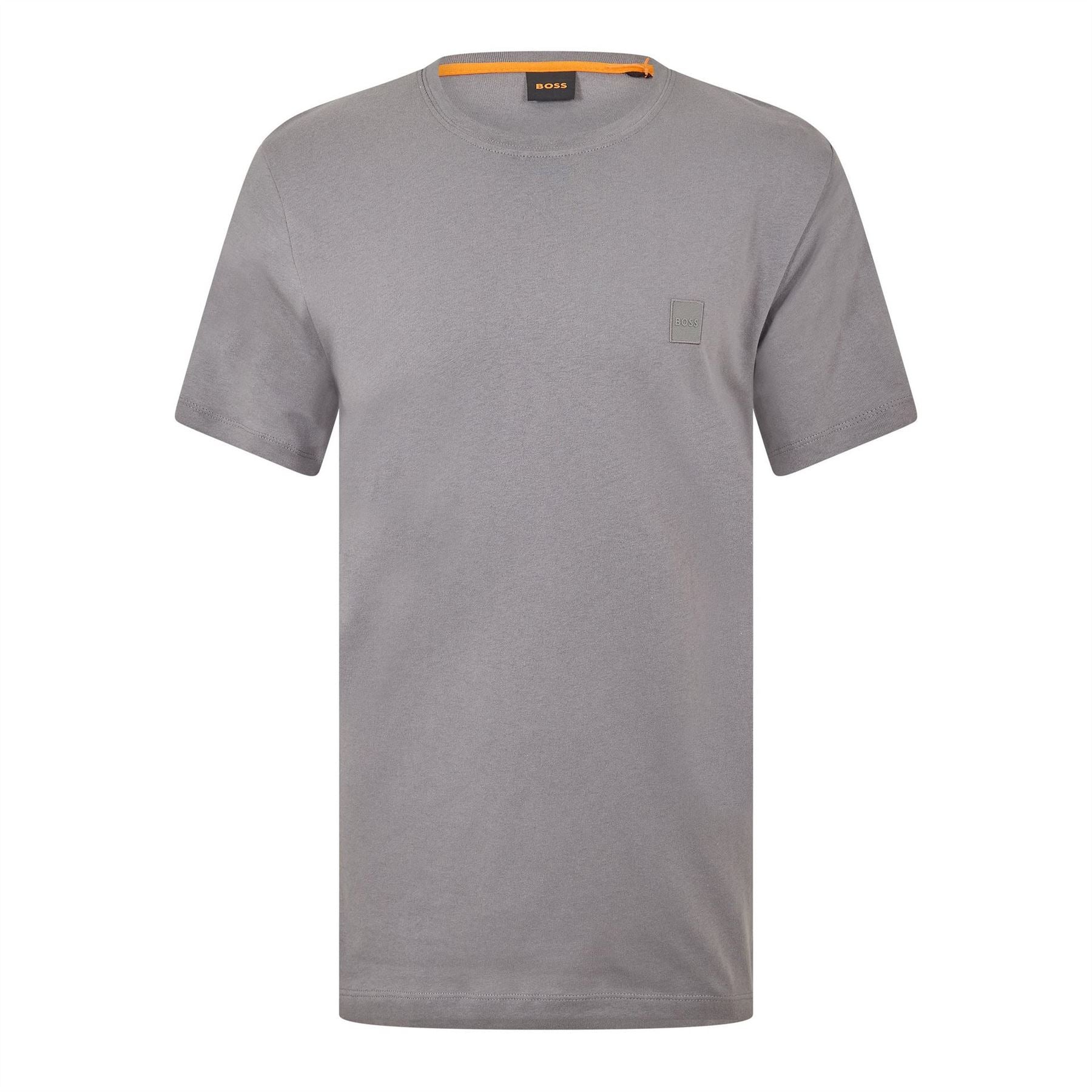 Boss BOSS ORANGE Tales T Shirt with Logo Patch Premium Cotton