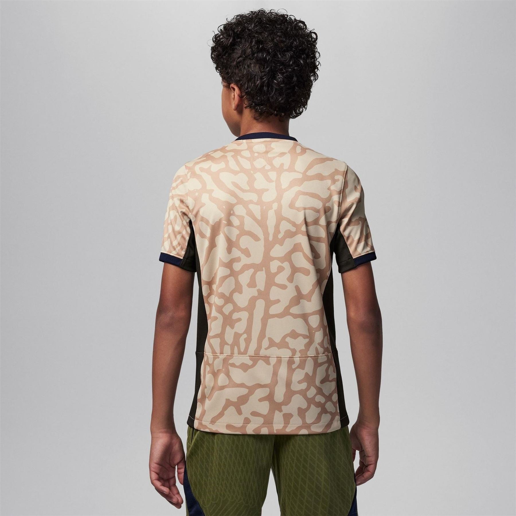 Nike Paris Saint Germain X Jordan Fourth Vapor Match Shirt 2023 2024 Juniors