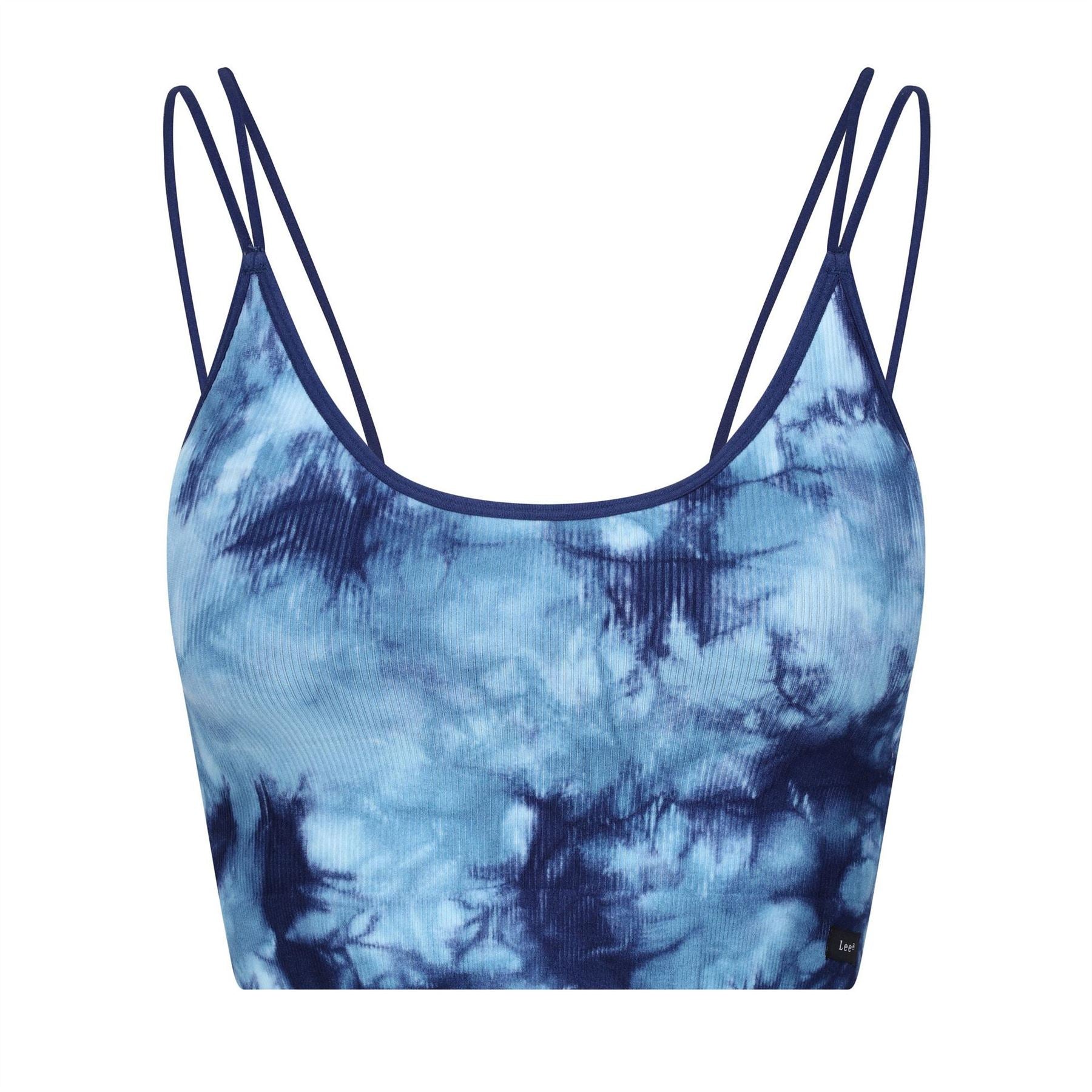 Lee Iva Cropped Spaghetti Strap Bra