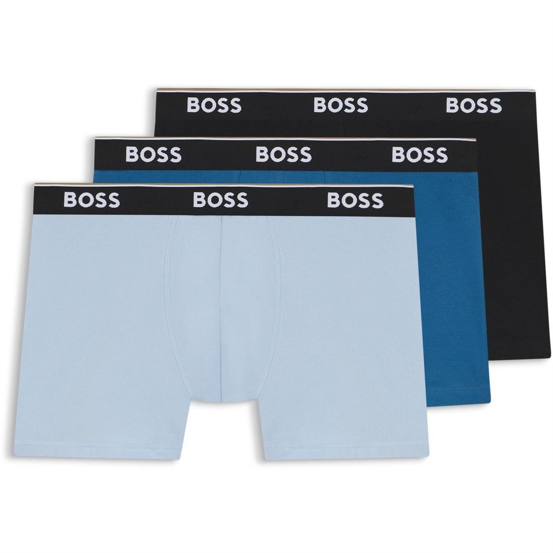 Boss Bodywear 3pk Power Boxer Shorts With Logo Detail