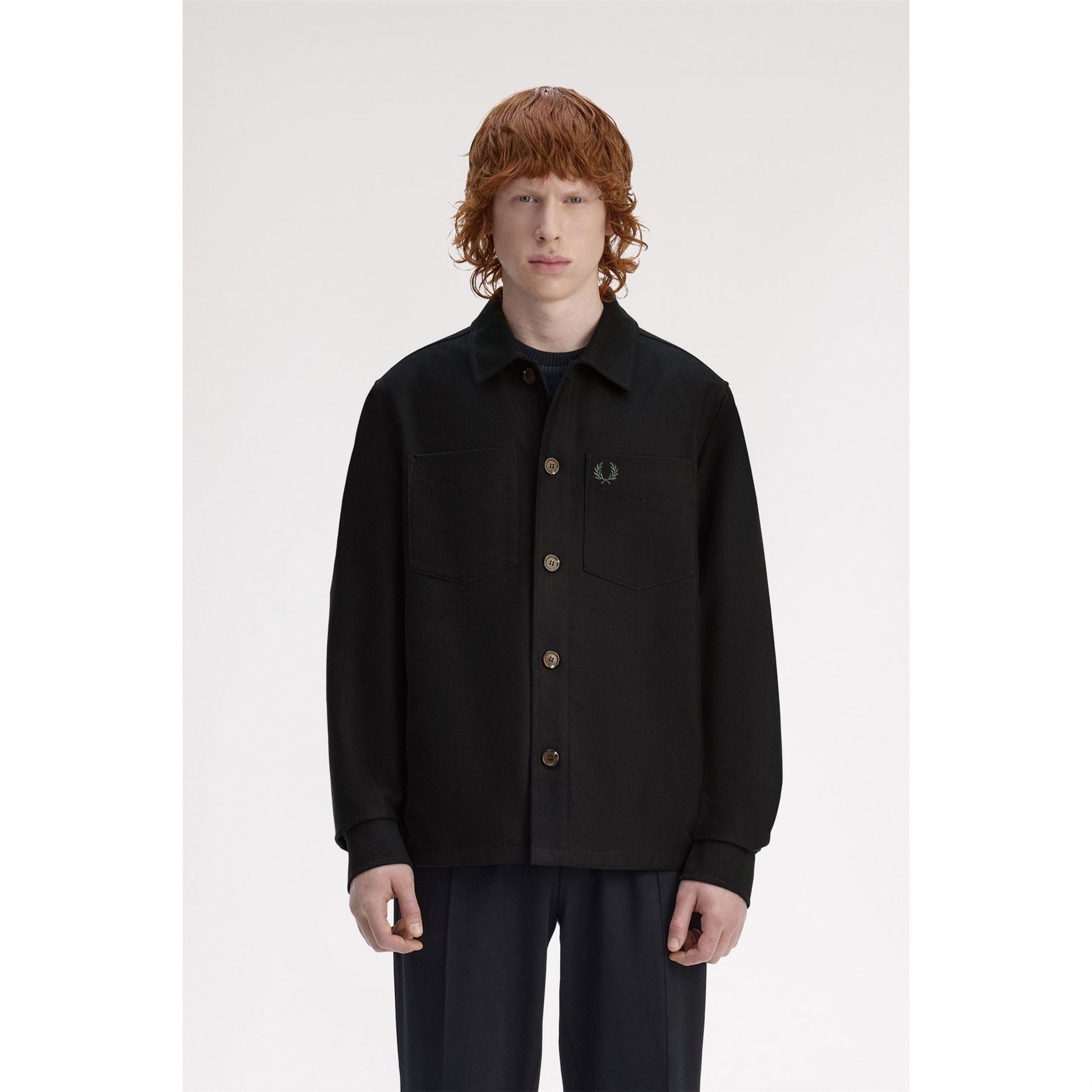 Fred Perry Brushed Twill Overshirt