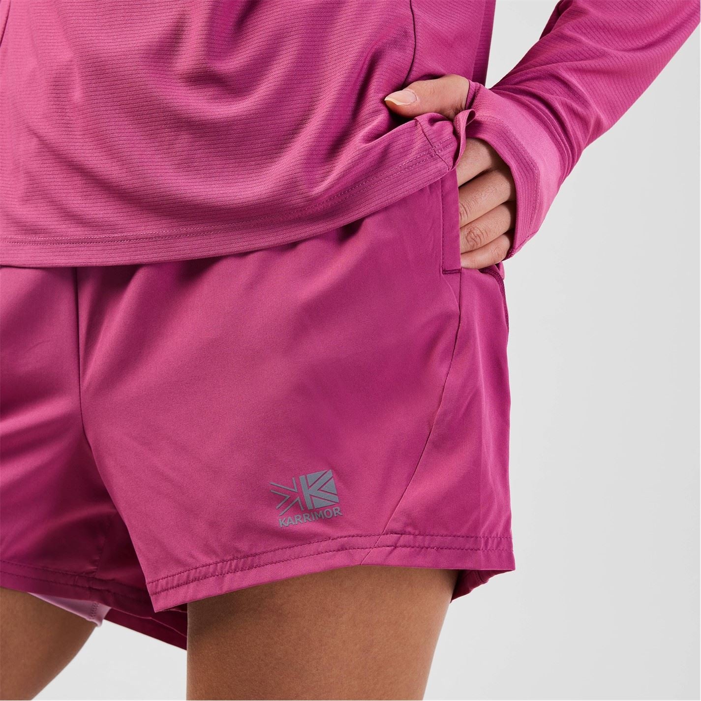 Karrimor Womens 2 In 1 Running Shorts
