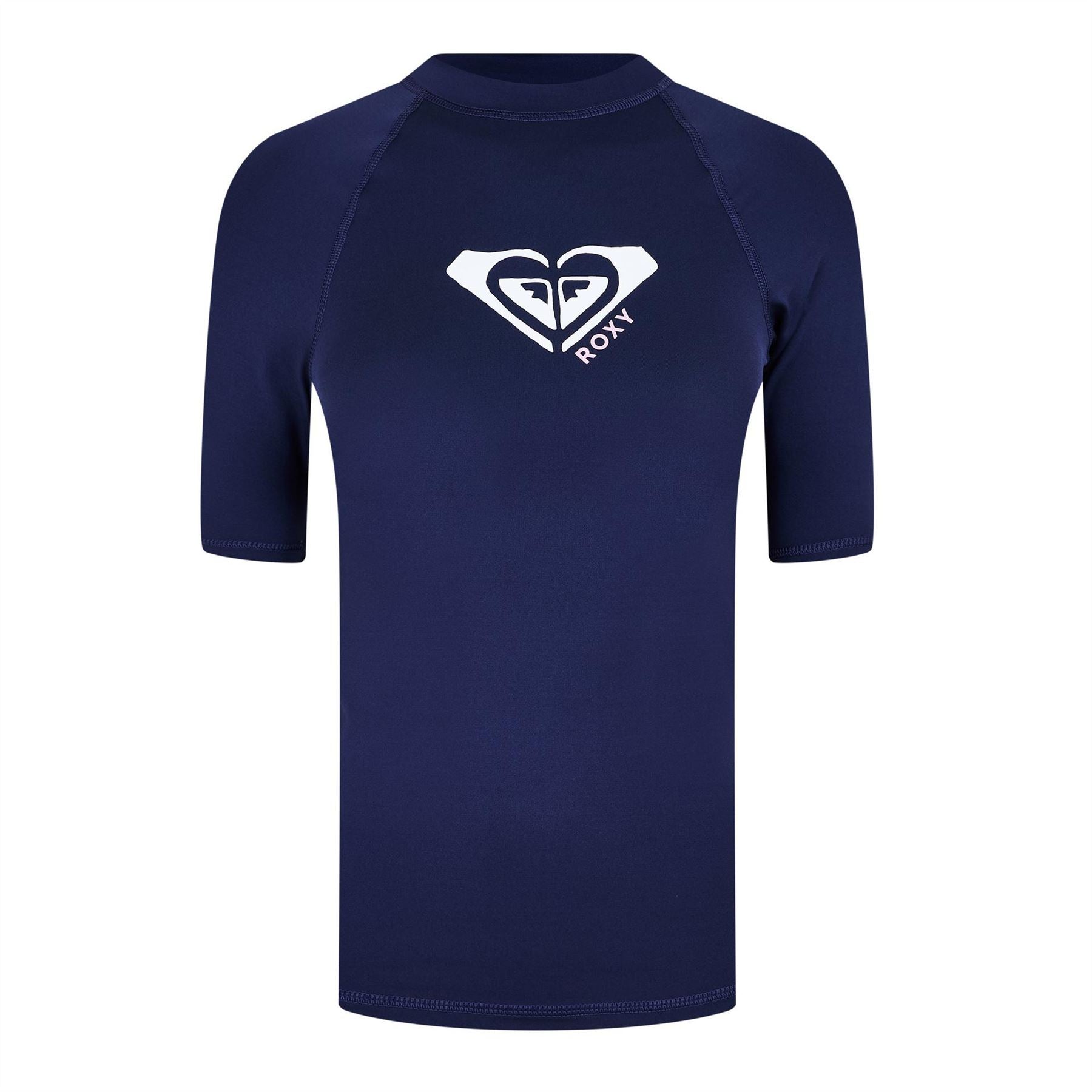 Roxy Crew Neck Short Sleeve Regular Fit Athletic T-Shirt