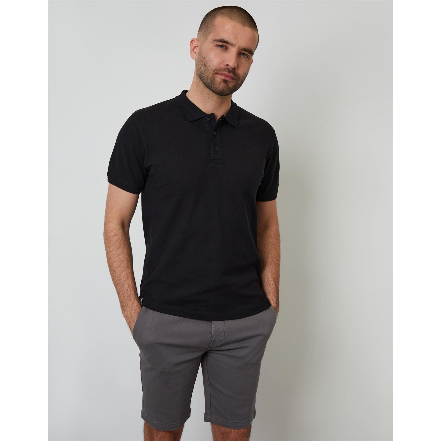 Threadbare Tb Malbork Short Sleeve Polo Shirt