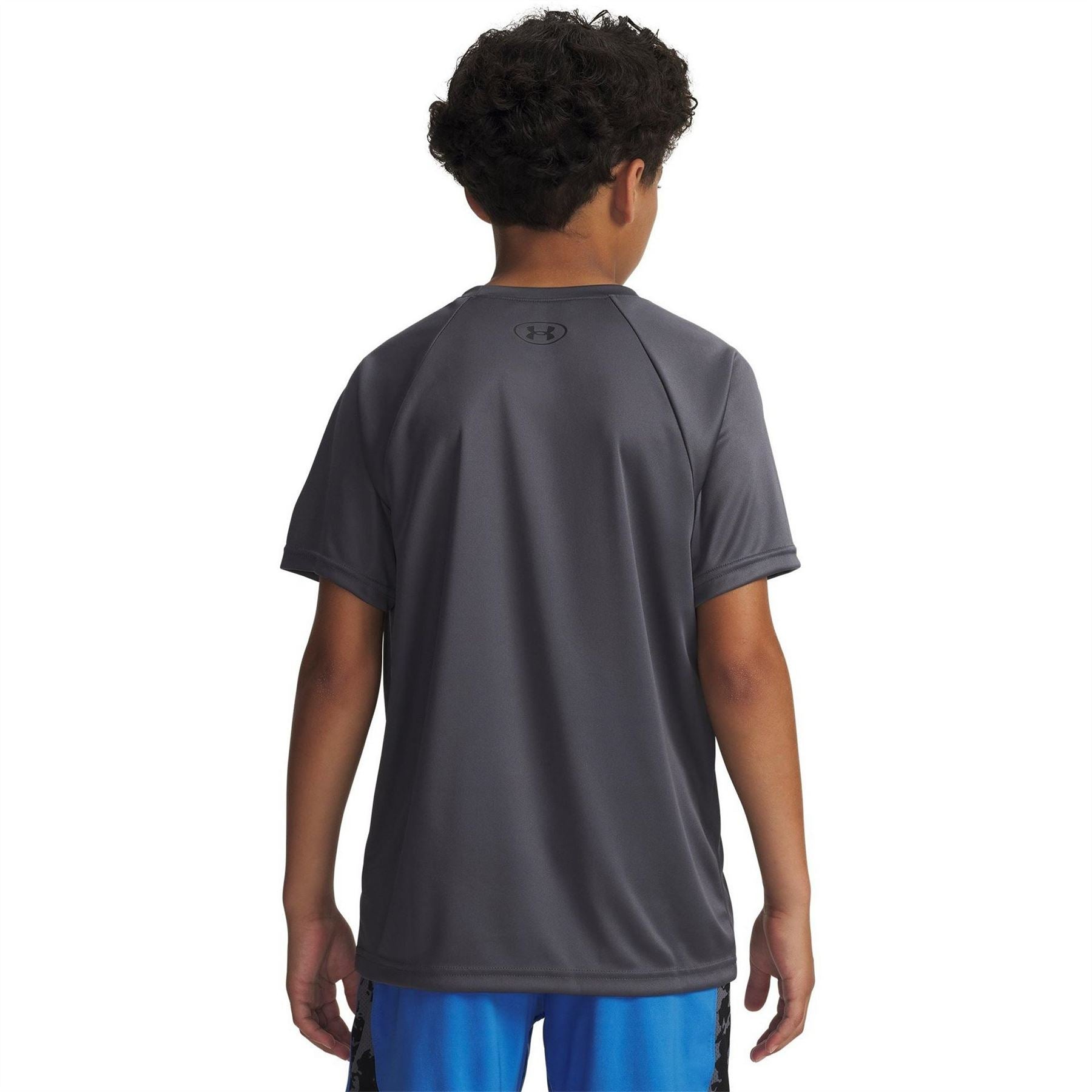 Under Armour Armour Ua Tech Split Wordmark Ss Gym Top Boys
