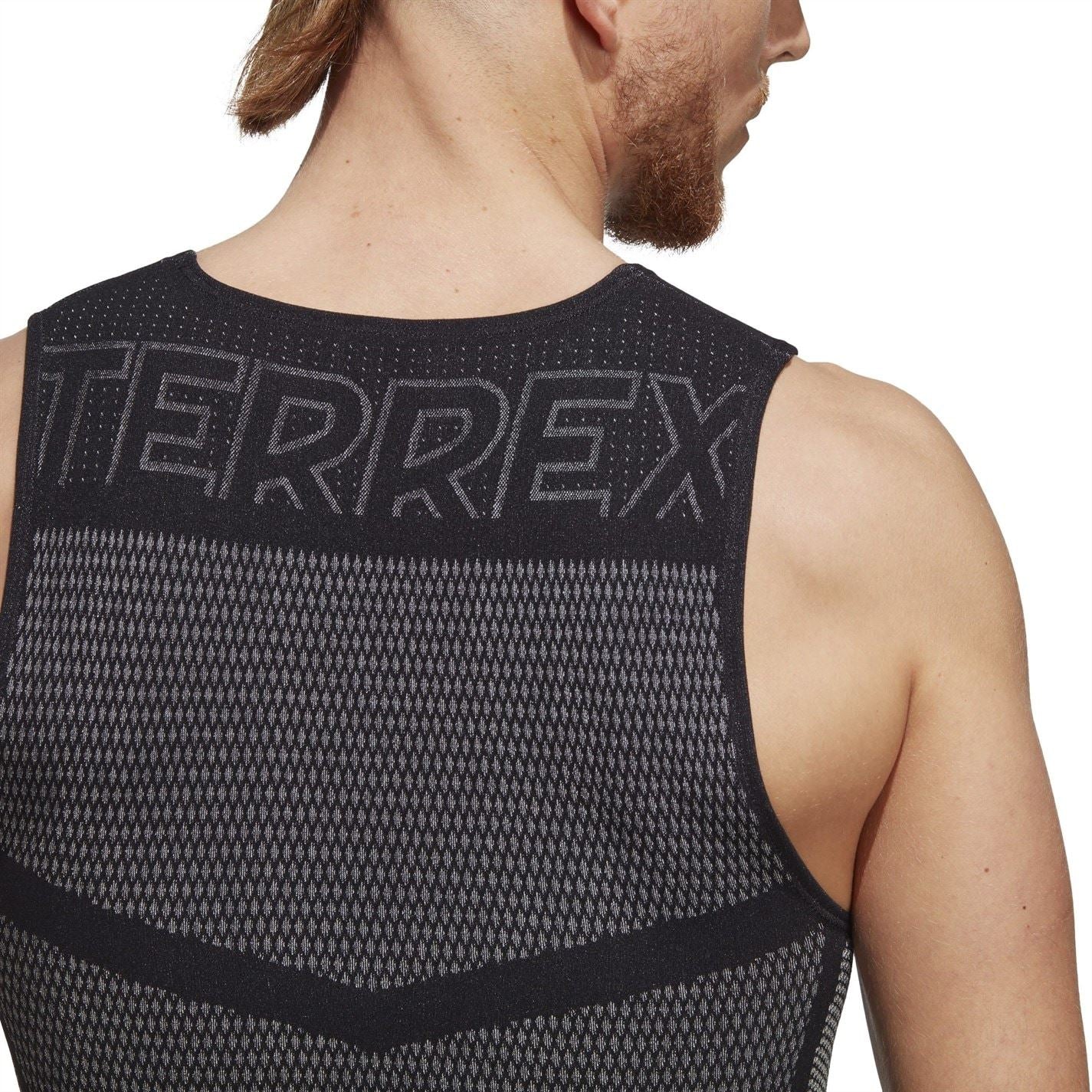 adidas Mens Terrex Drynamo Sleeveless Baselayer Tank Top
