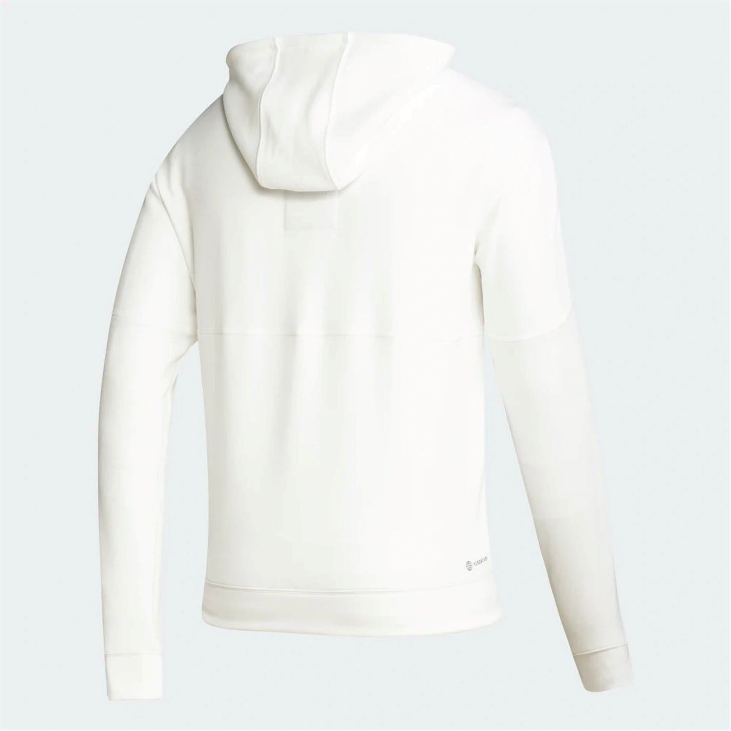 adidas Zrody Solid Patterned Hooded Drawstring Kangaroo Pocket Sweat Jacket